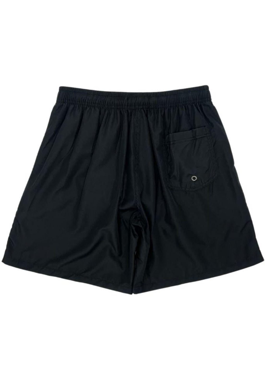 Short largo negro hombre-2