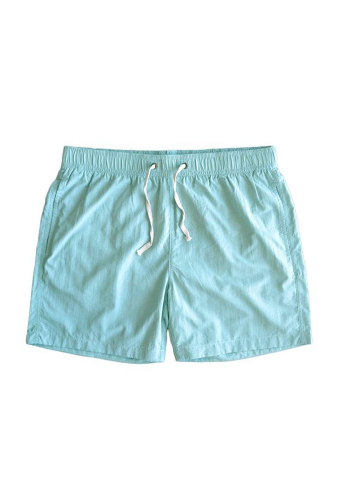 Short largo para hombre color verde-0