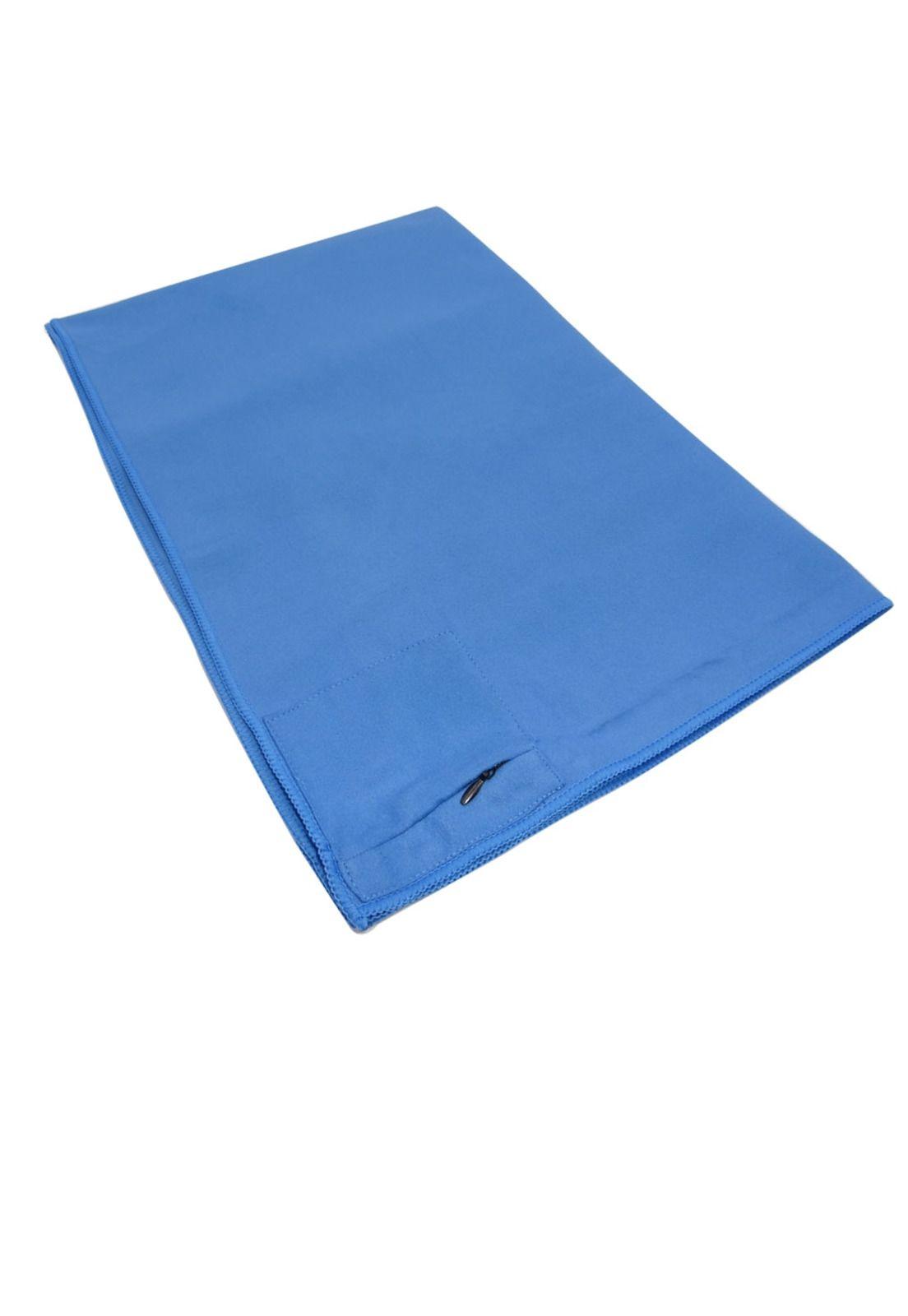 Toalla de microfibra secado rápido chica azul-1