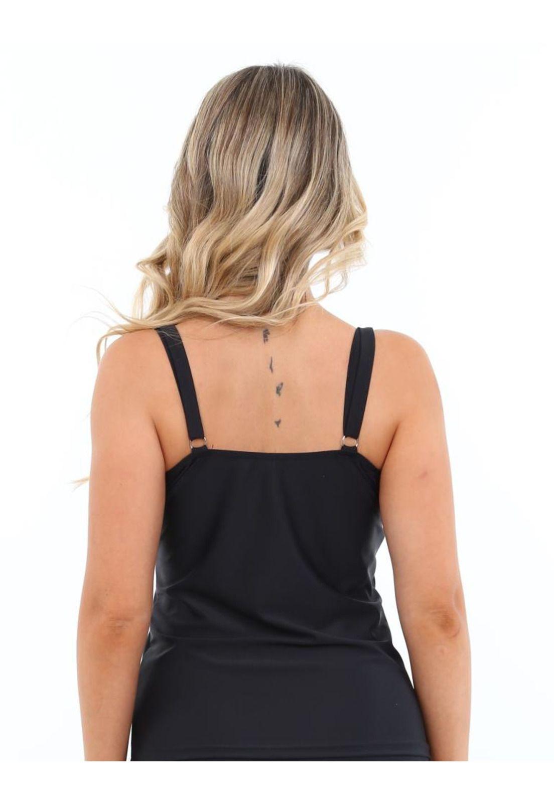 Polera tankini básico negro-2