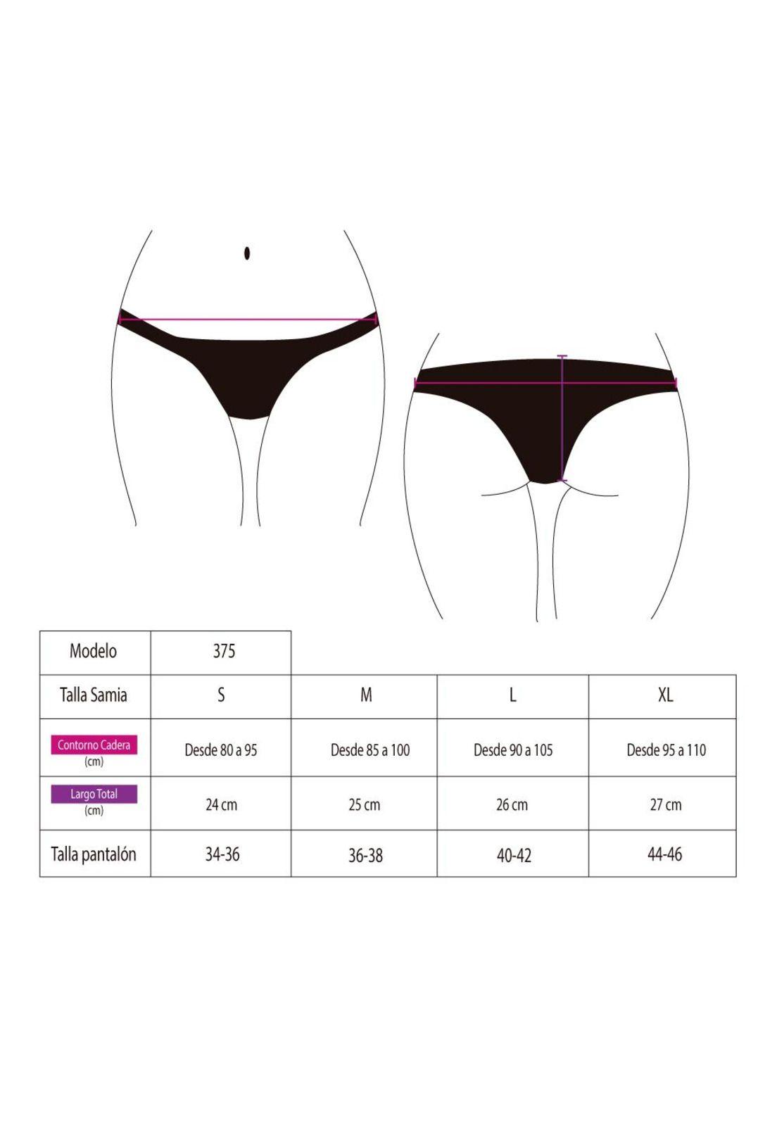 Bikini clásico costados drapeados negro-3