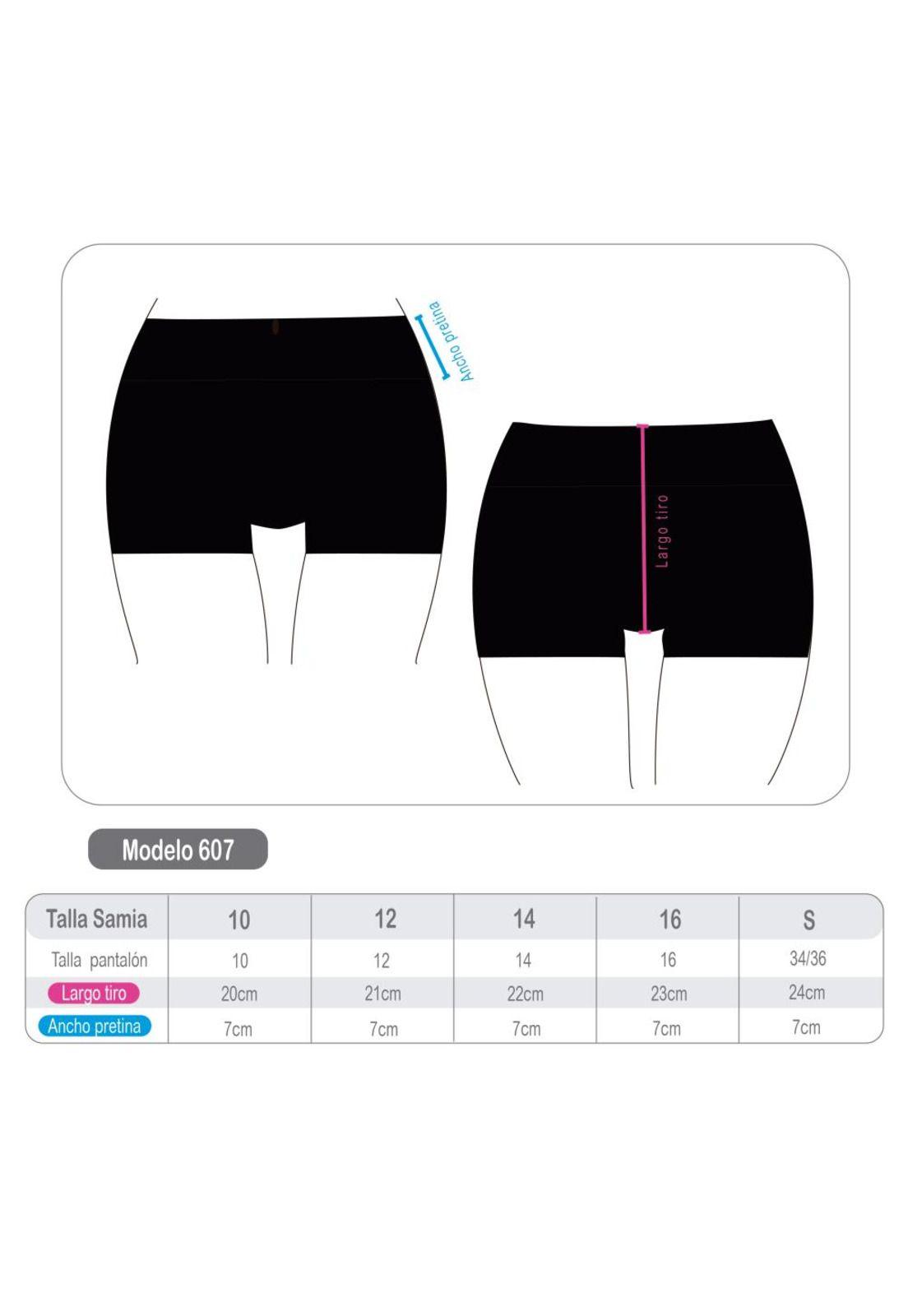 Bikini short juvenil fucsia-3