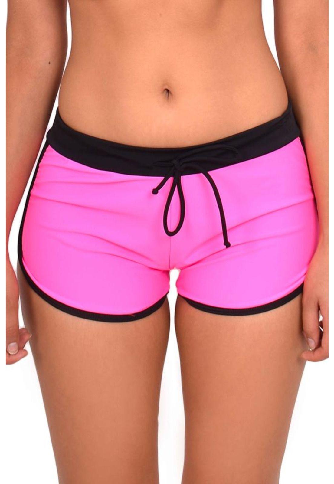 Short deportivo hot pant fucsia-0
