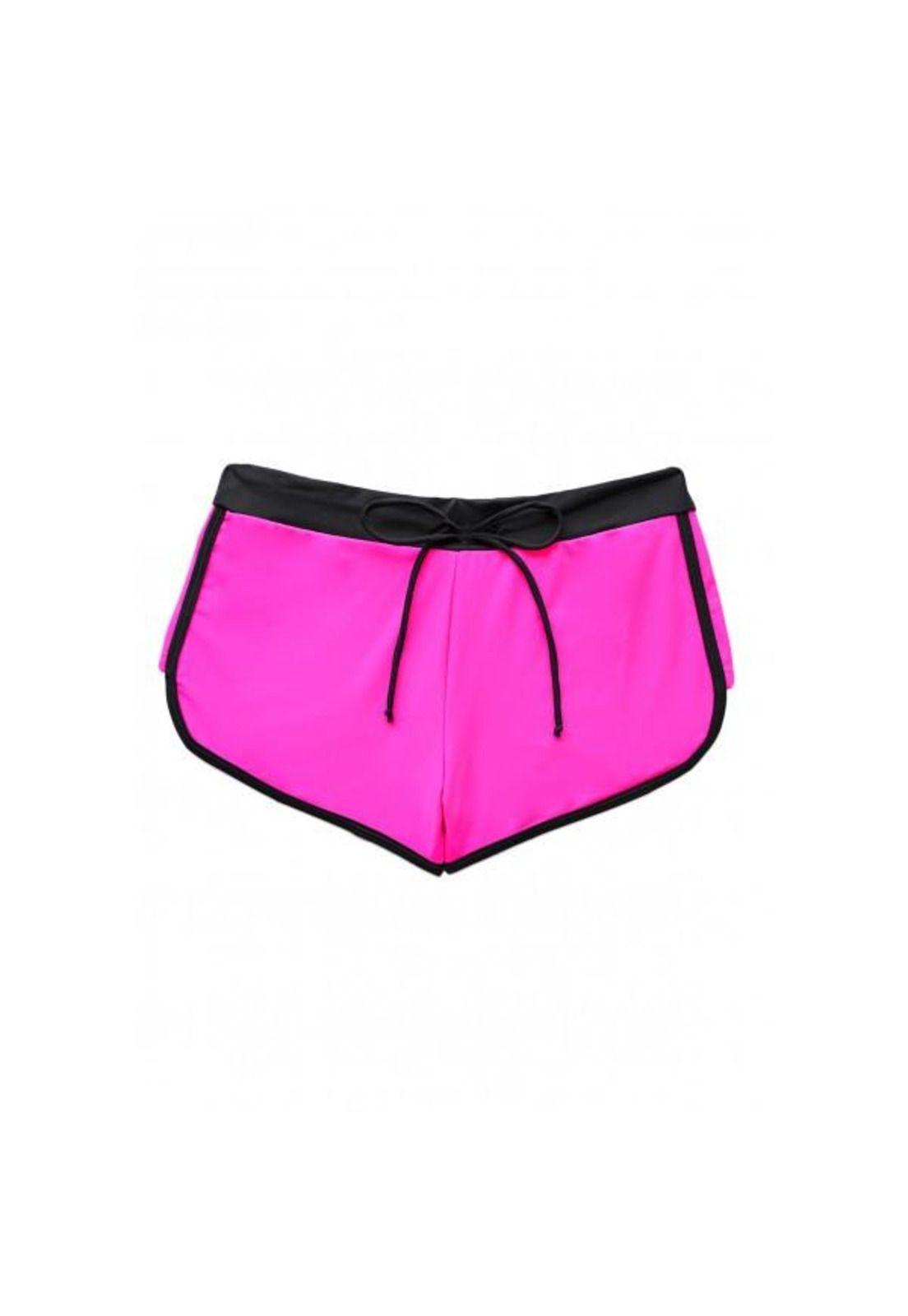 Short deportivo hot pant fucsia-2