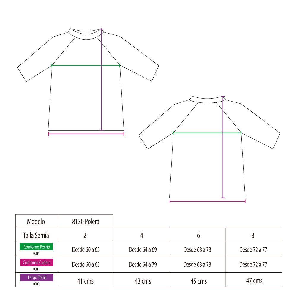 Traje de baño niña con filtro UV fucsia-3