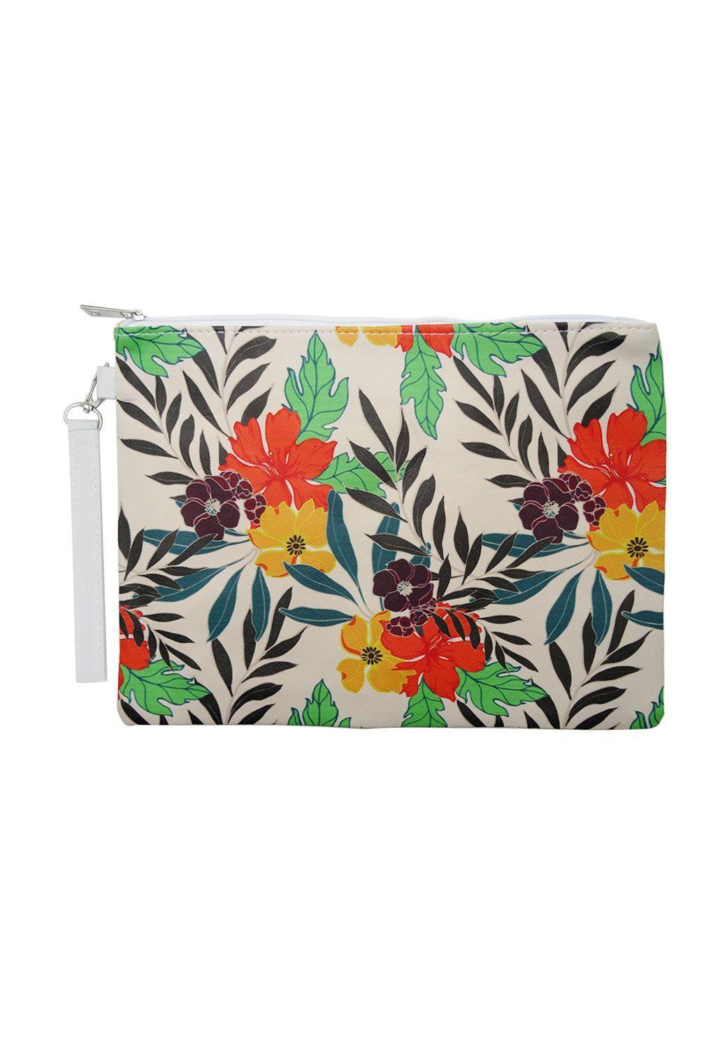 Cosmetiquero estampado hojas-2