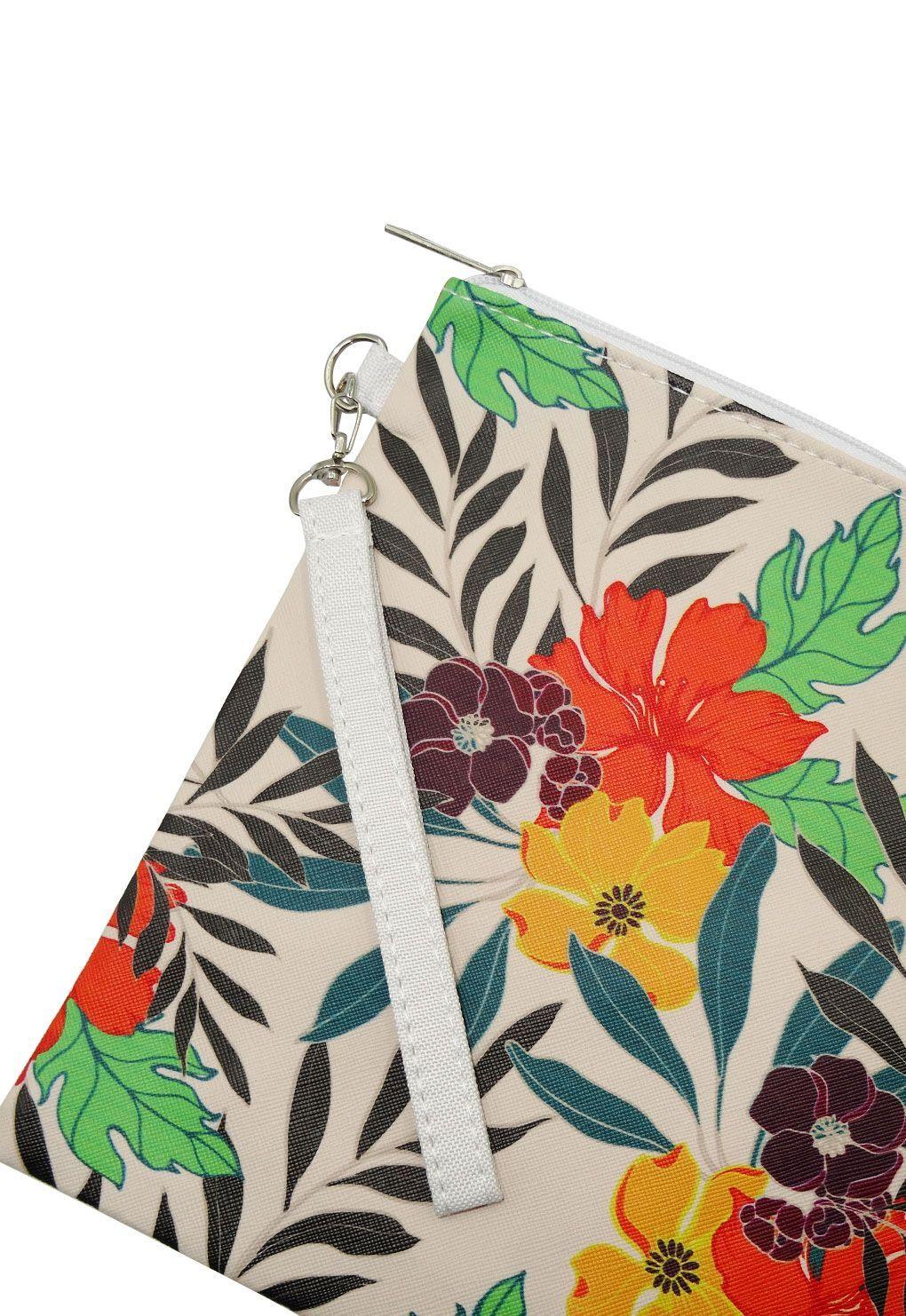 Cosmetiquero estampado hojas-3