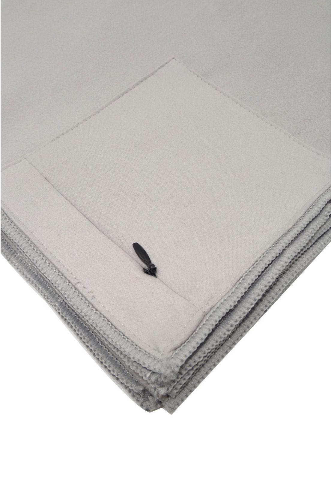 Toalla de microfibra secado rápido chica gris-6