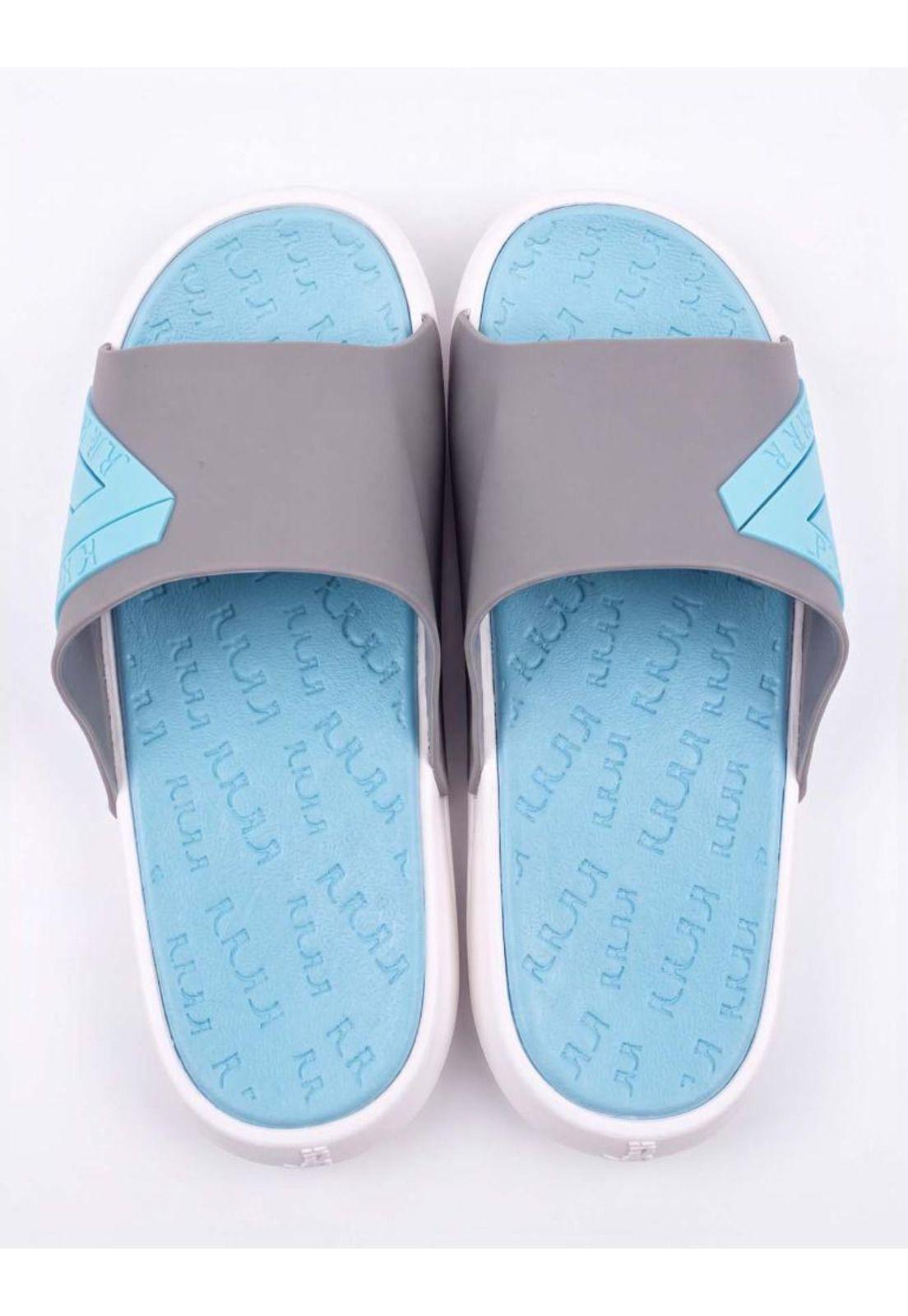 Sandalias Unisex de goma gris-2