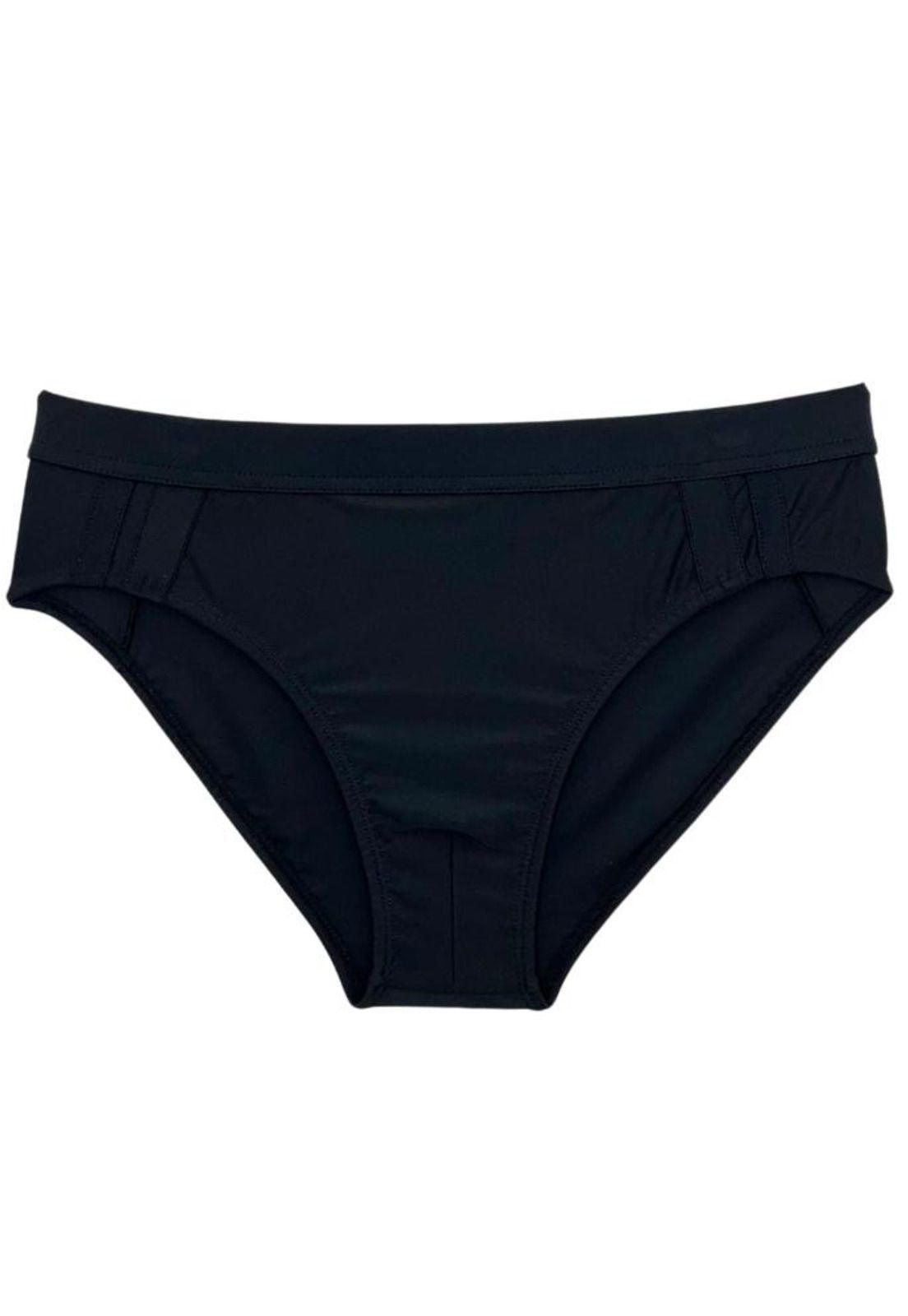 Traje de baño negro para hombres-0