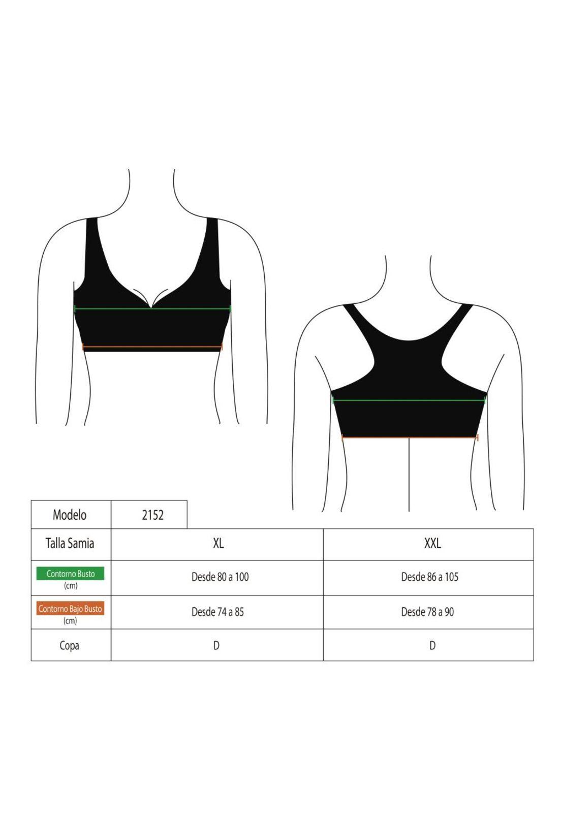 Peto deportivo copa D verde fluor-2