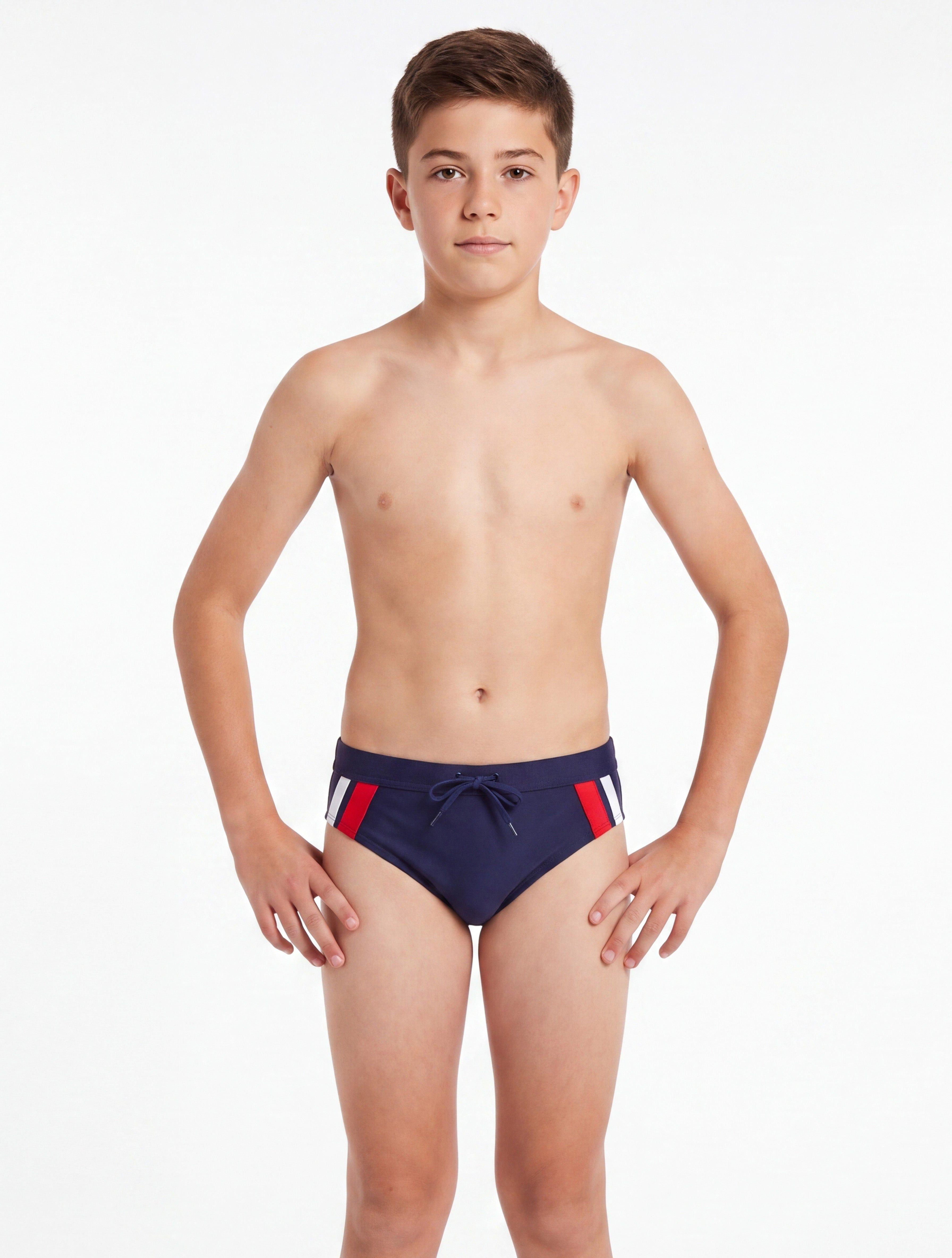 Zunga azul marino niño-0