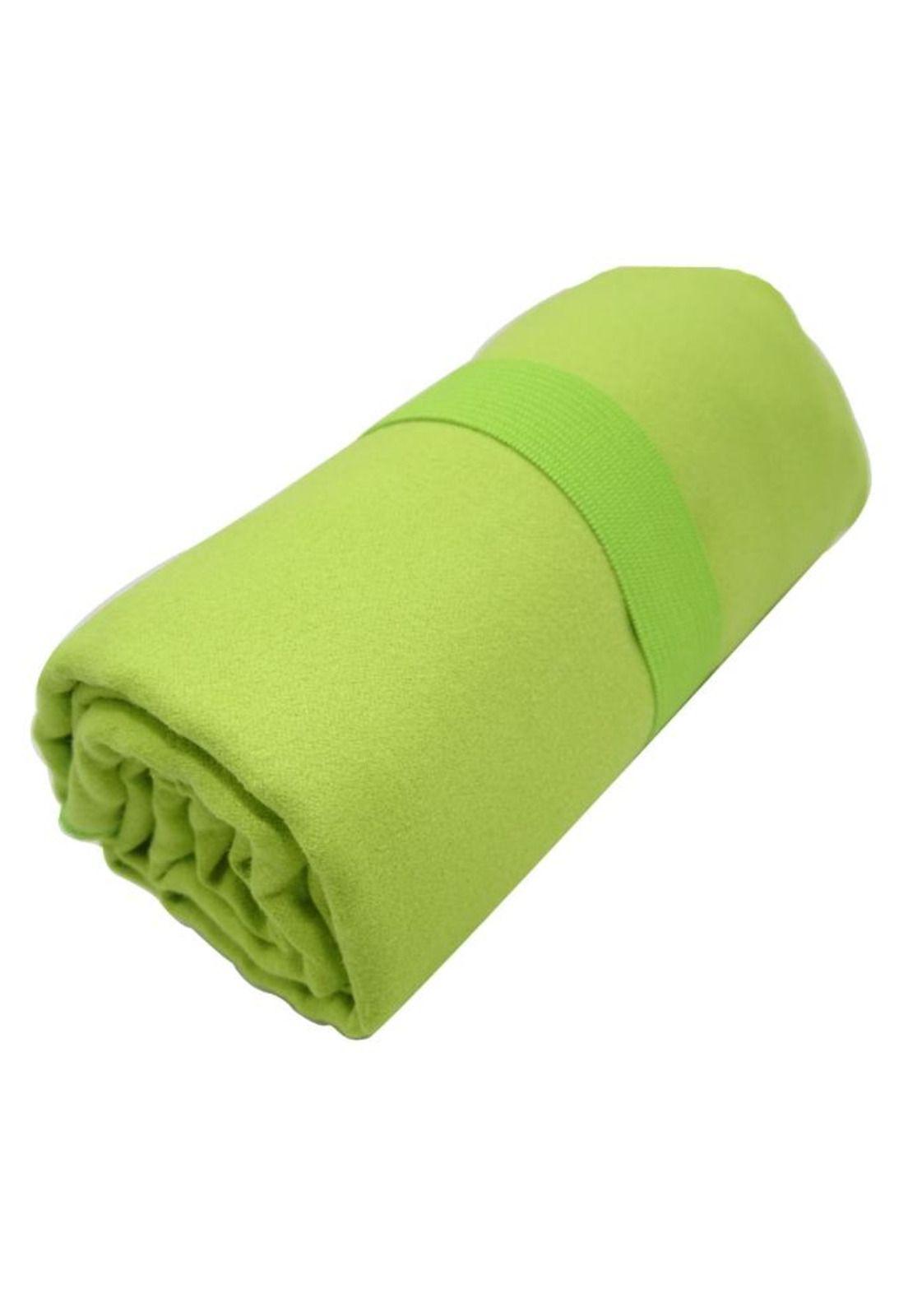 Toalla de microfibra secado rápido grande verde-0