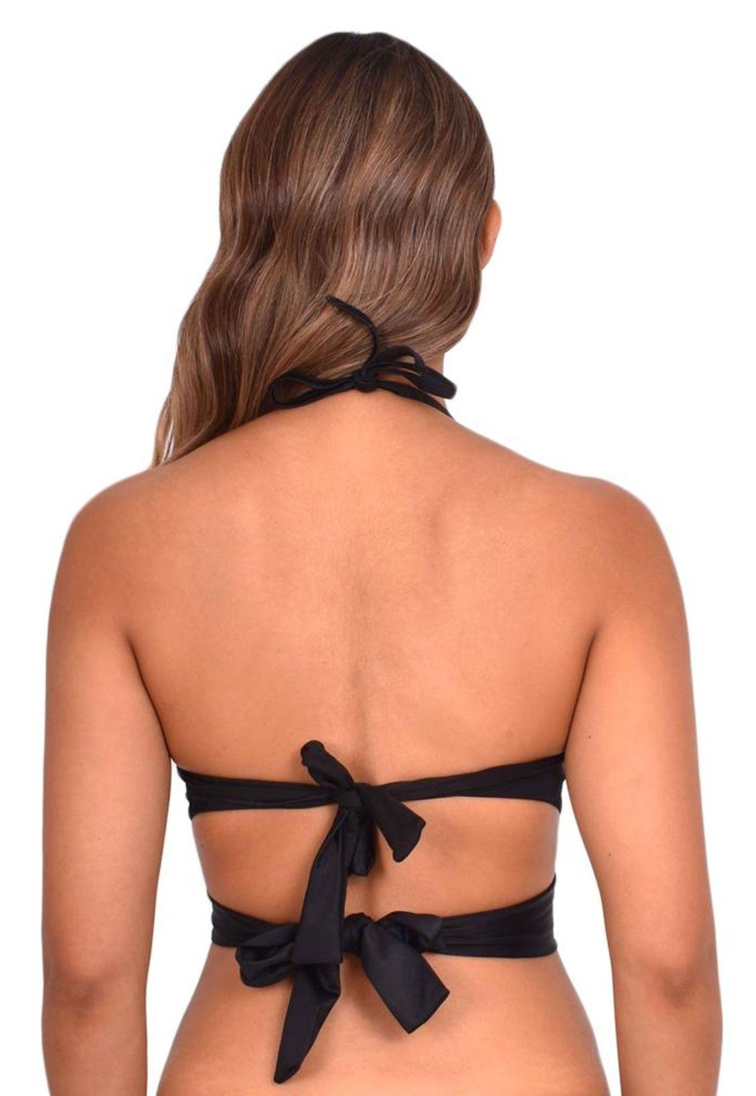 Bikini tiras cruzadas negro-1