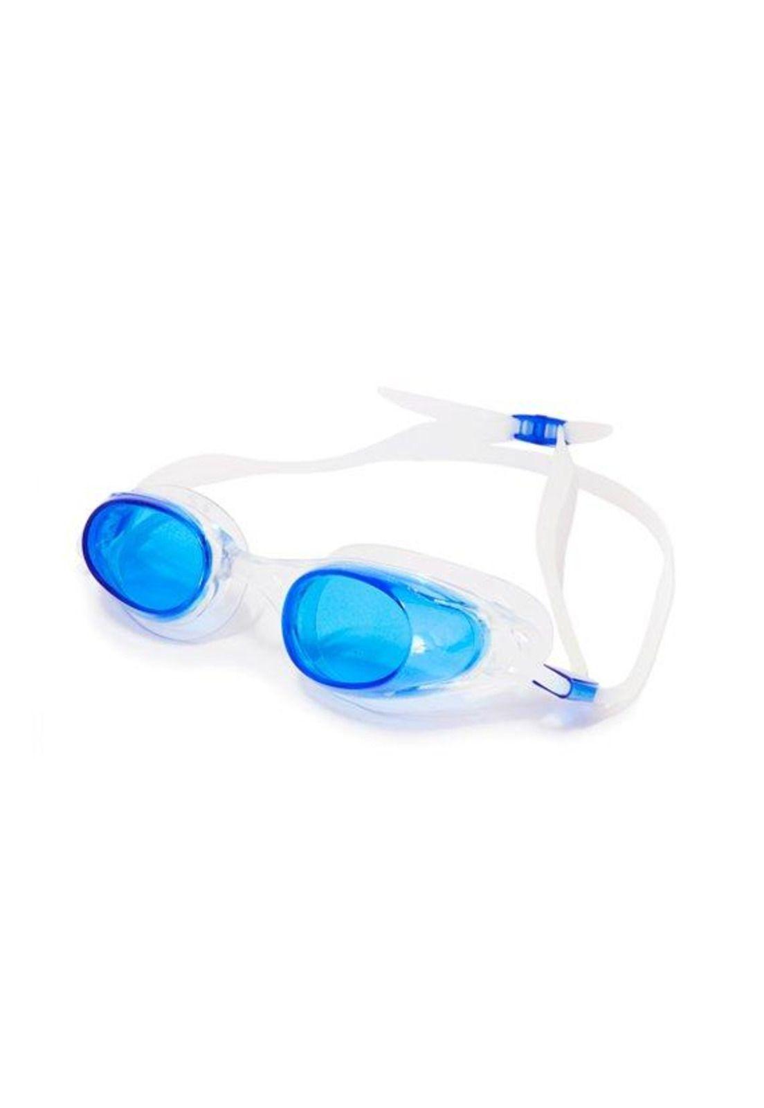 Lentes de natación con correas delgadas azul-0