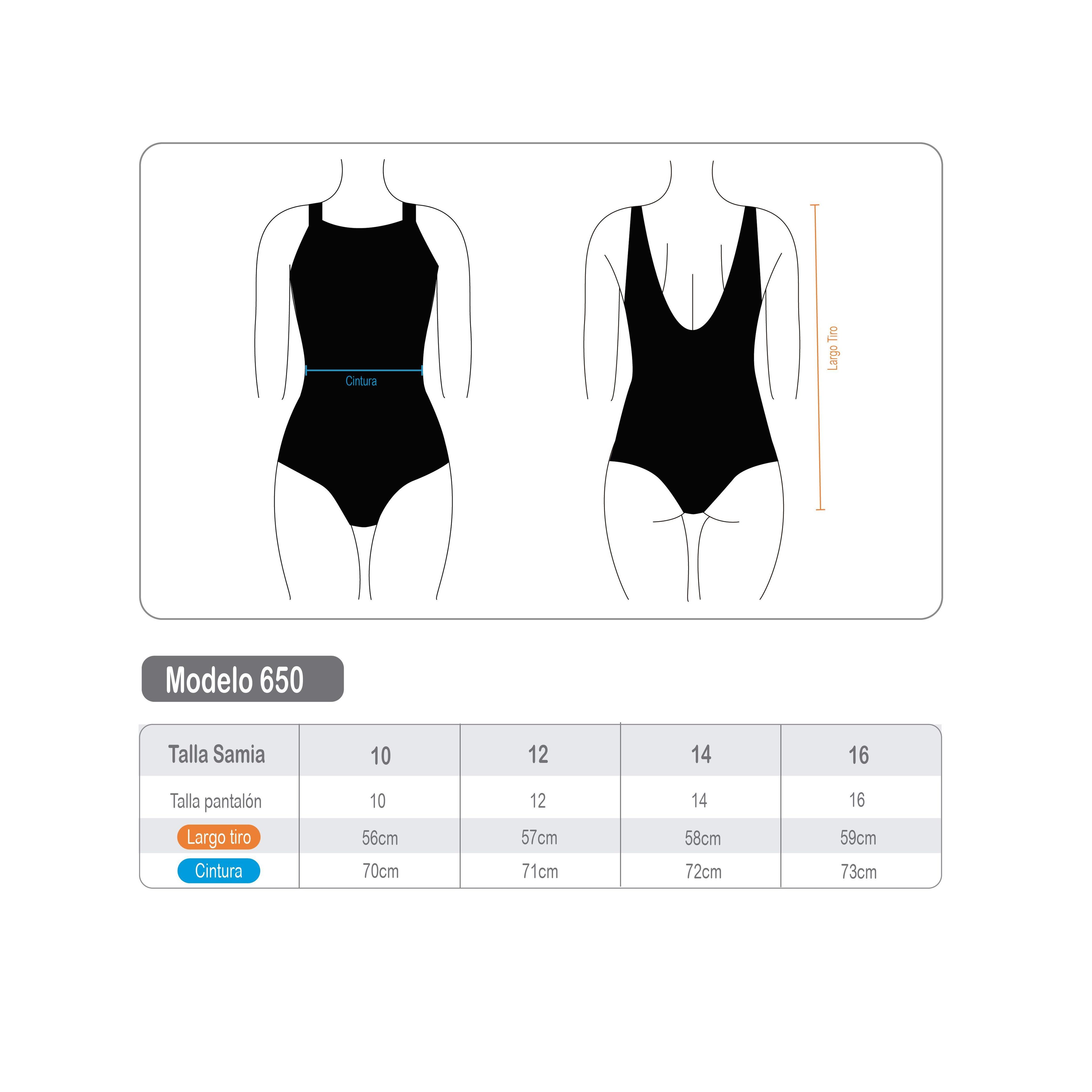 Traje de baño deportivo niña fucsia-2