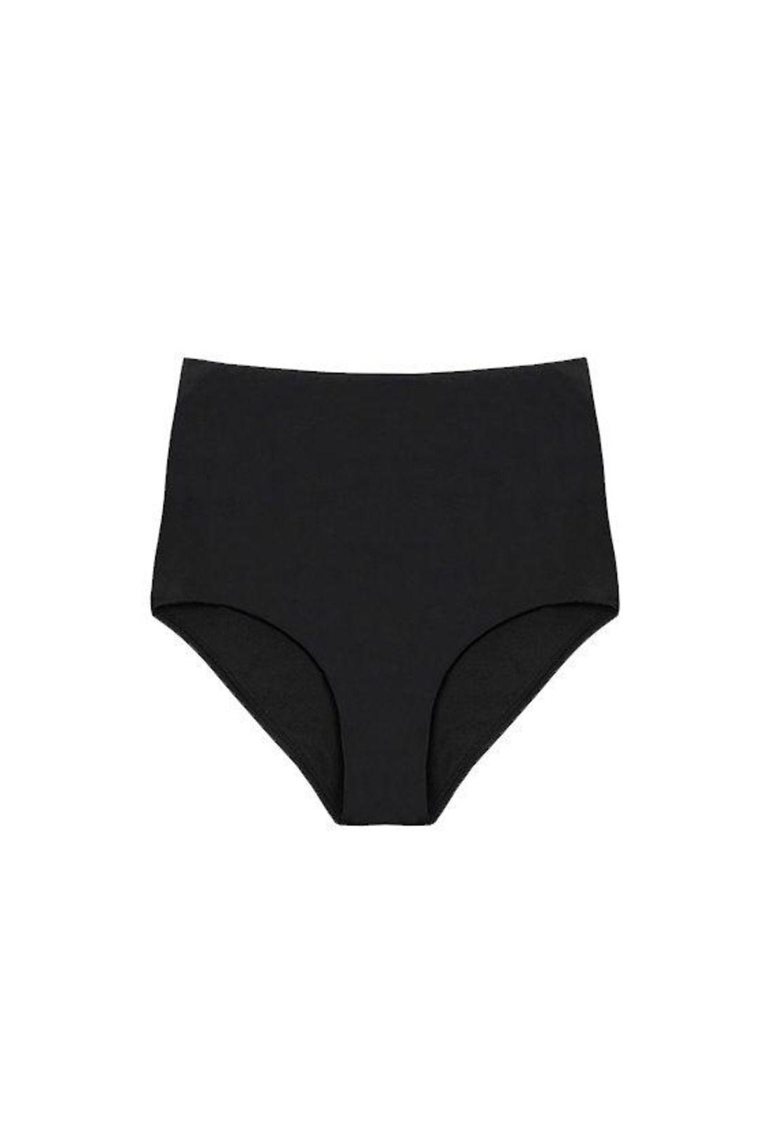 Bikini calzón pin up reductor  negro-0