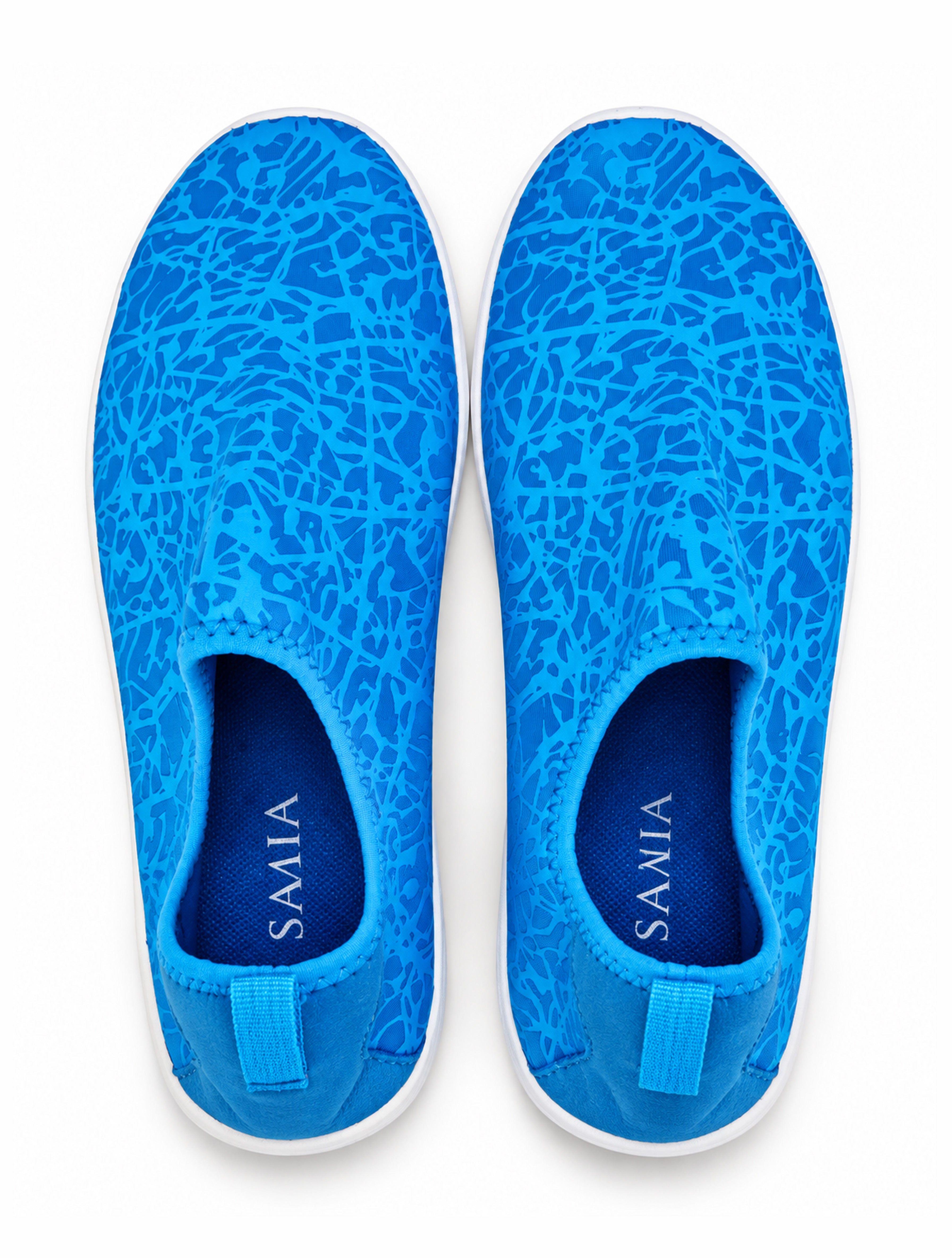 Zapatos de playa hombre azul-1