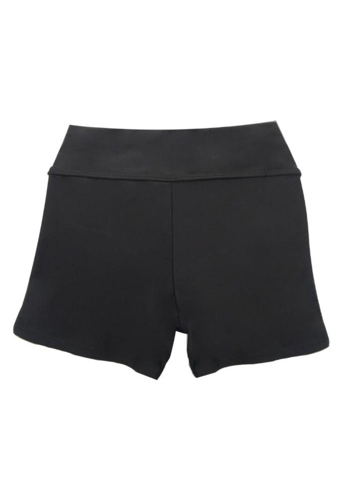 Bikini short para niña negro-2