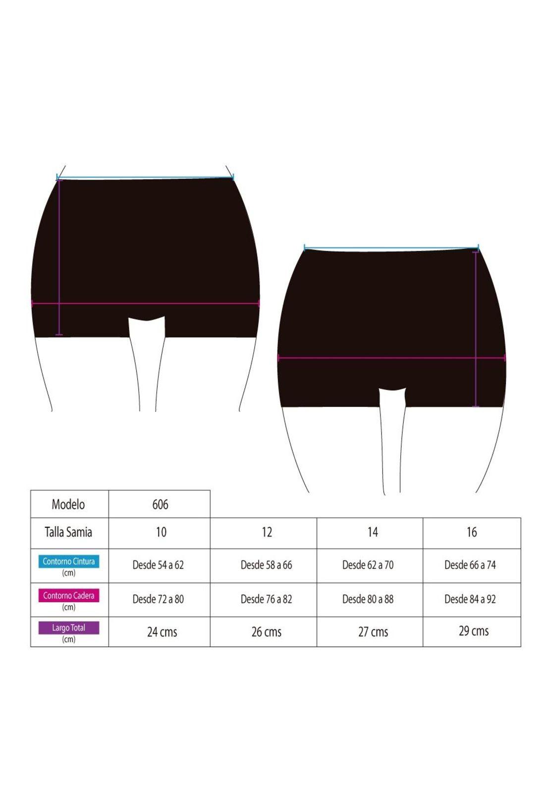 Bikini short para niña negro-3