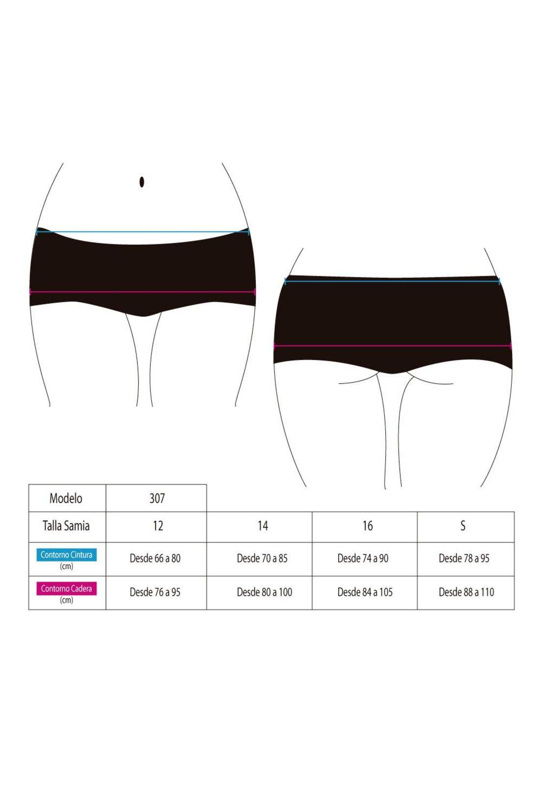 Short hot pant brasilero rojo-3
