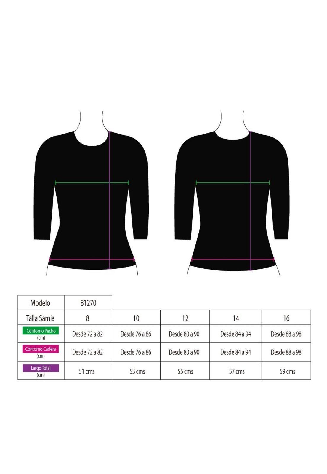 Polera para niño con protección UV azul-1