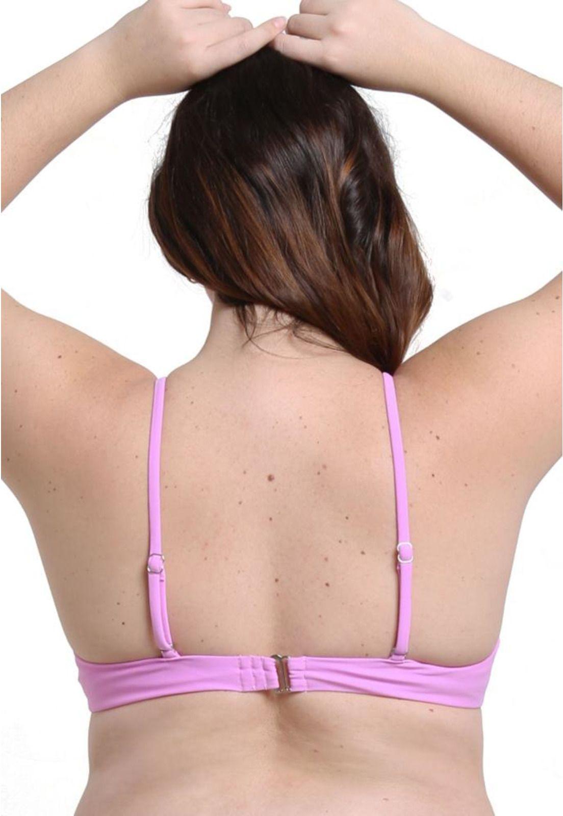 Bikini triangulo con nudo lila-2