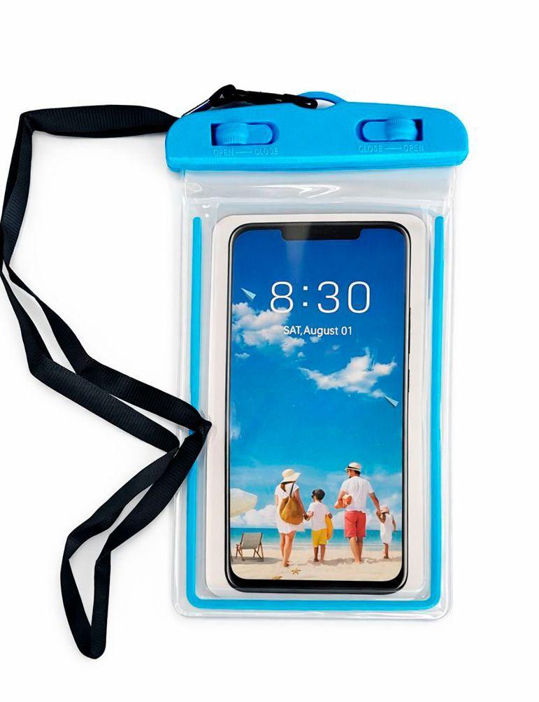 Bolsa a prueba de agua azul-2