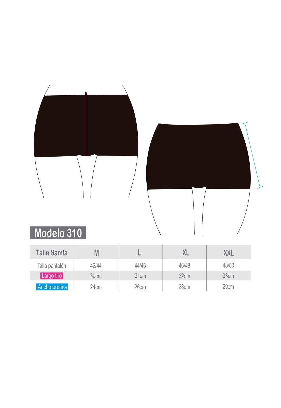 Hot pant tiro alto estampado verde-3