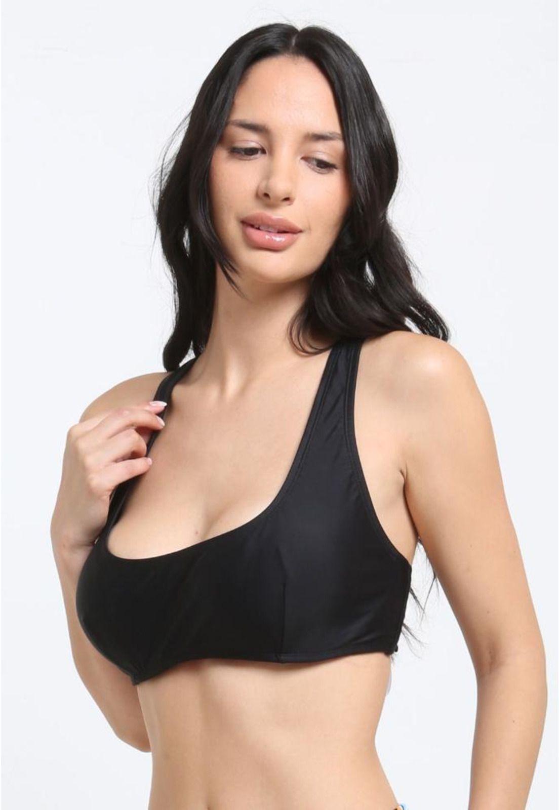 Bikini básico copa C negro-2