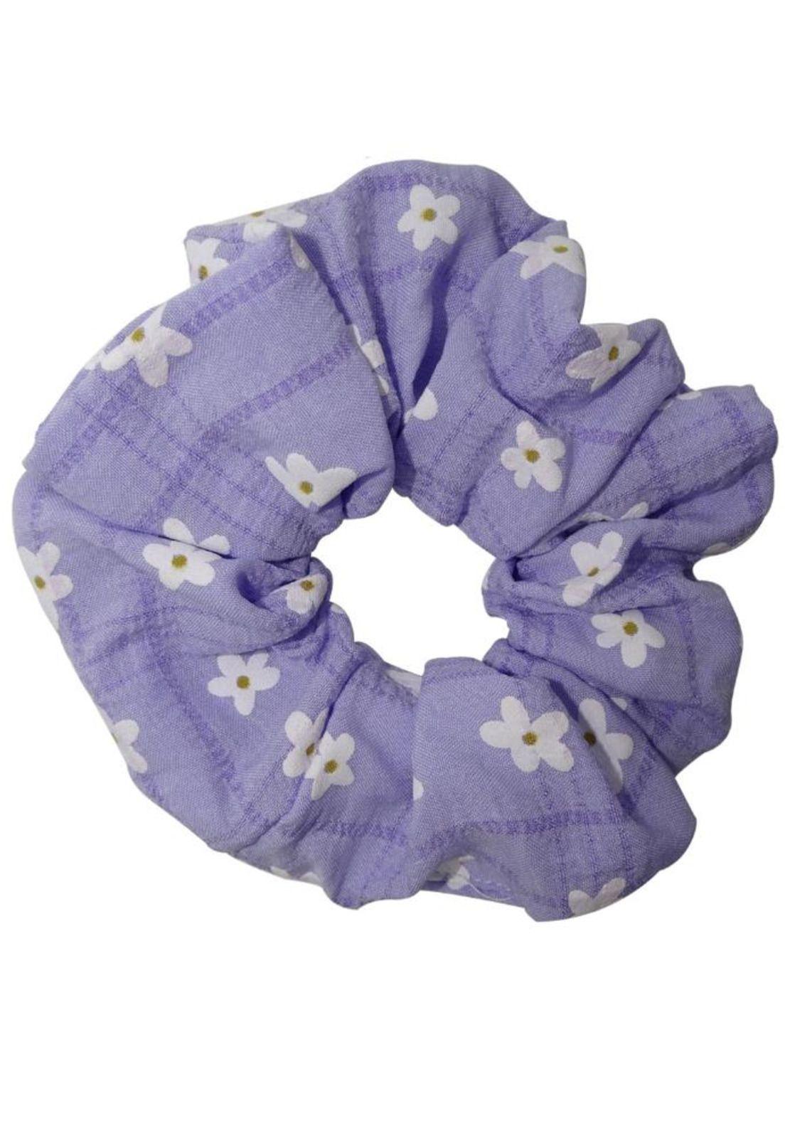 Colet con flores morado-0