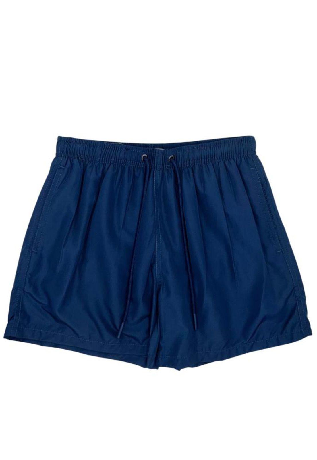 Short corto hombre azul marino-0