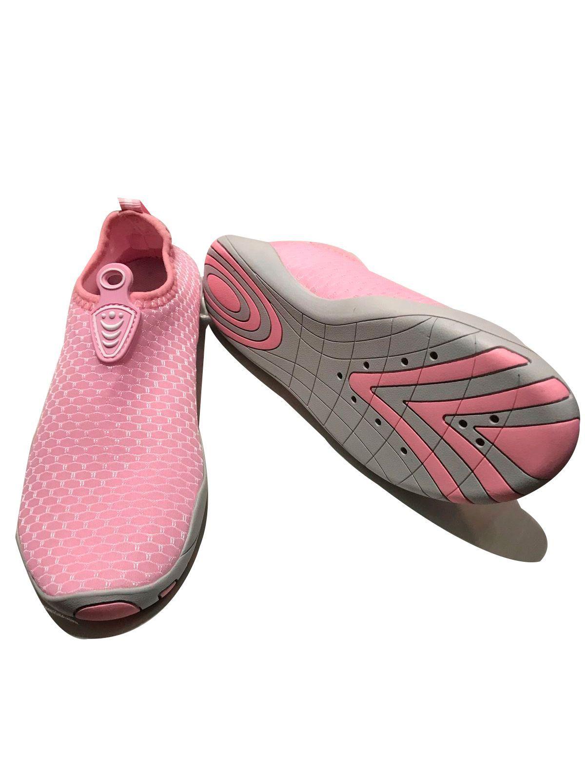 Zapatillas de agua para mujer rosado-2
