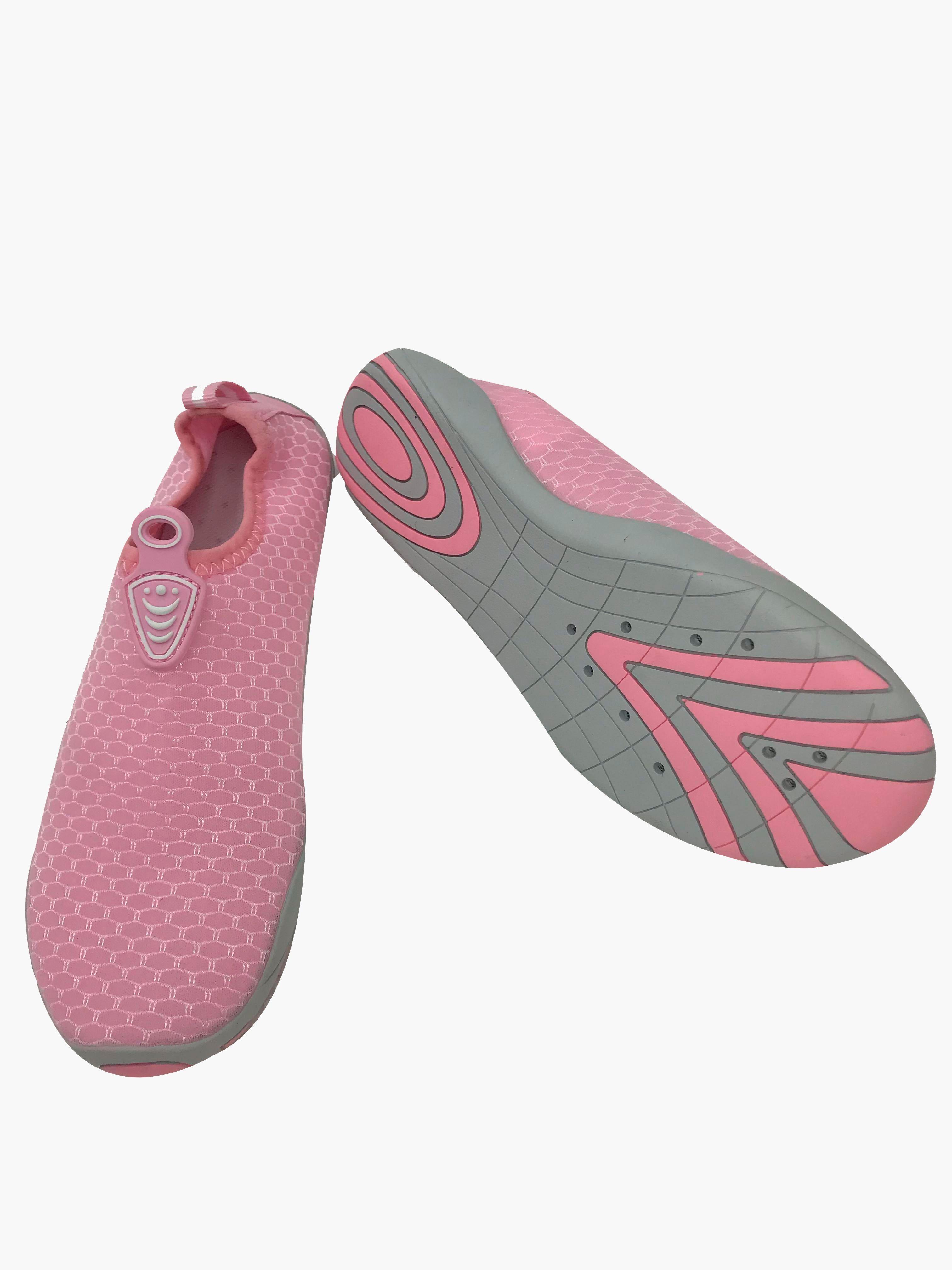 Zapatillas de agua para mujer rosado-3