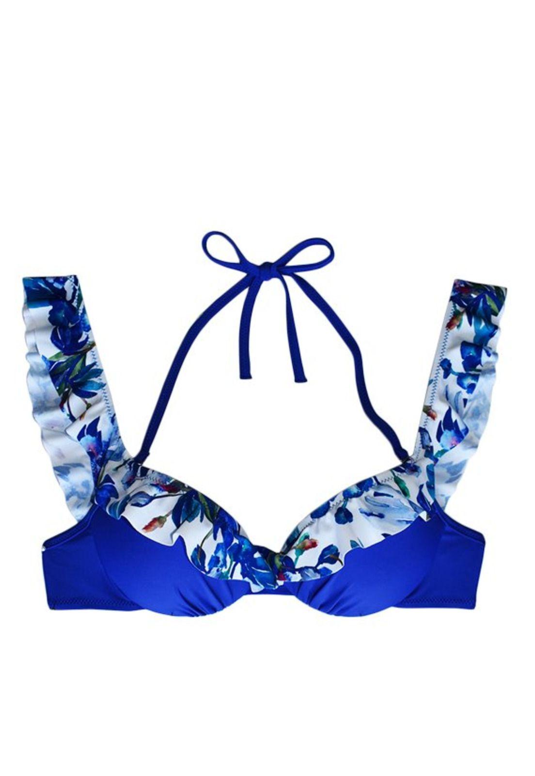 Bikini vuelos estampado azul-2