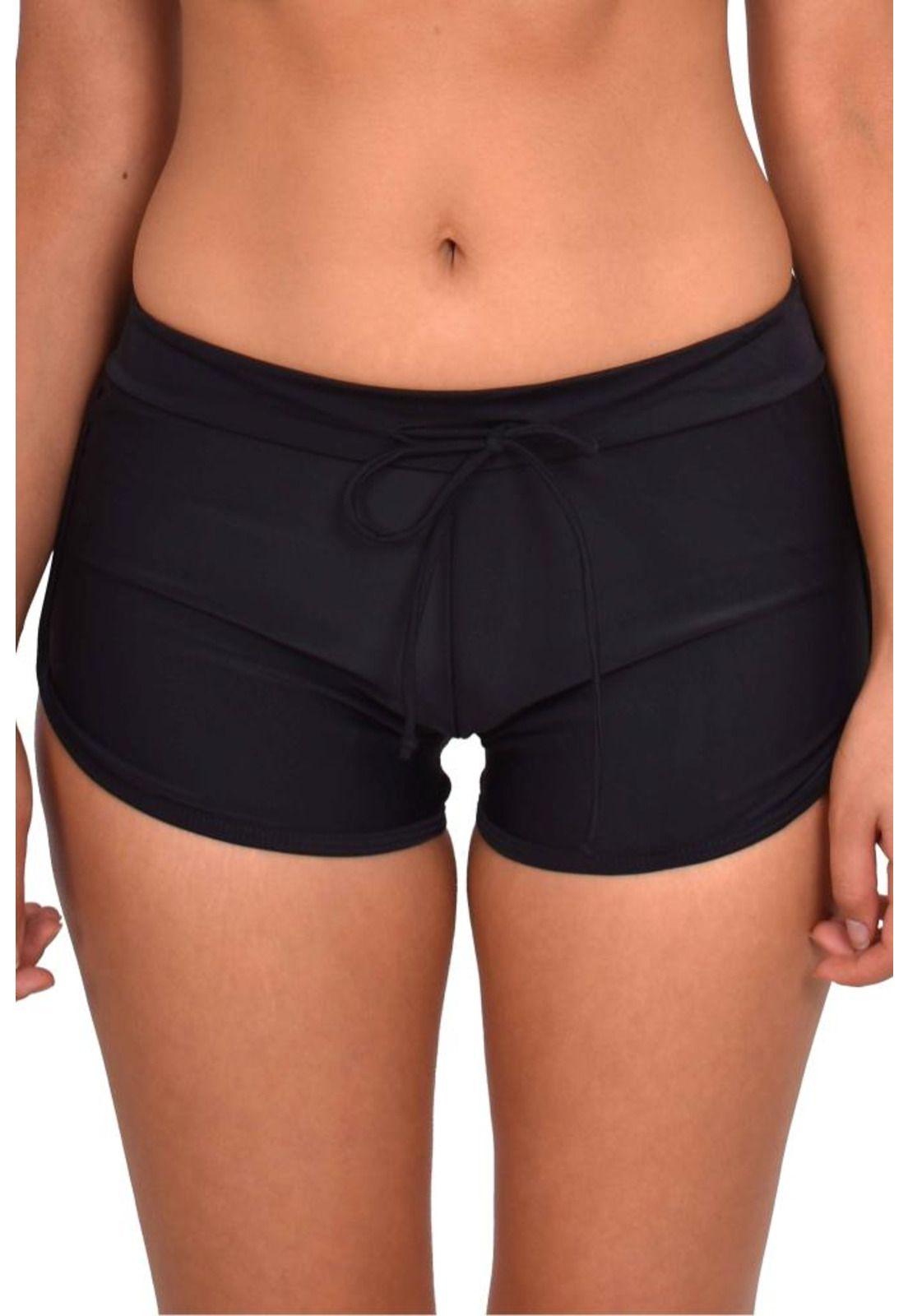 Short deportivo hot pant negro-0
