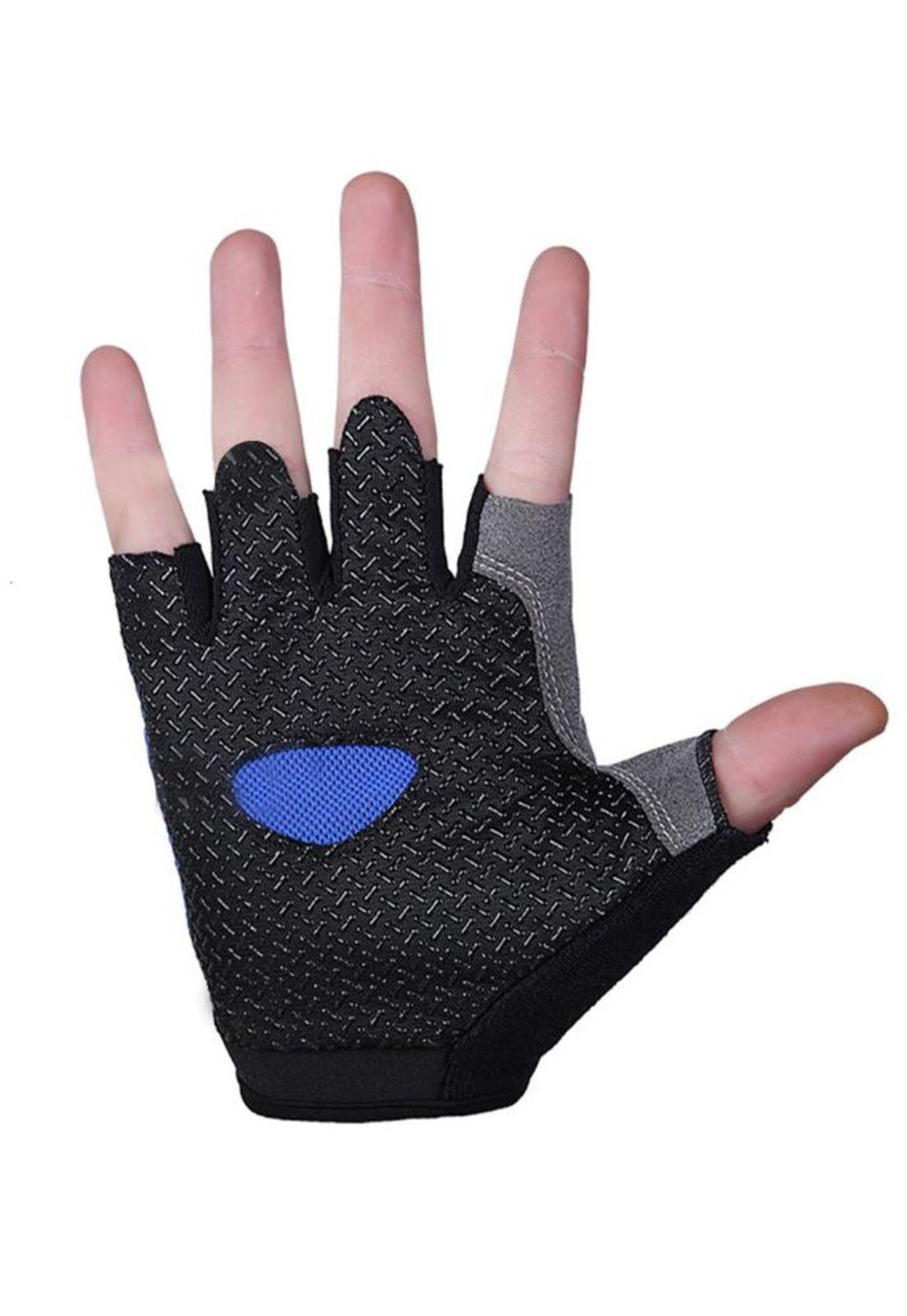 Guantes deportivos azul-1