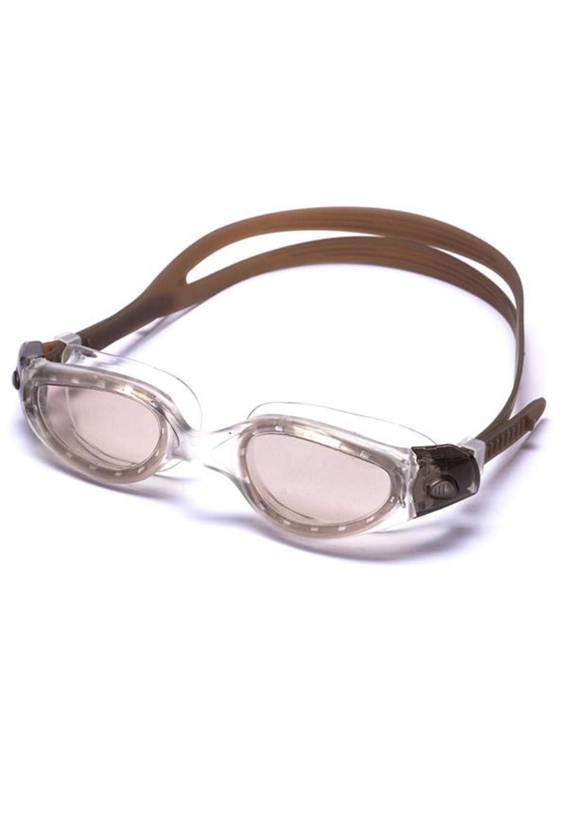 Lentes de natación clásico Café-0