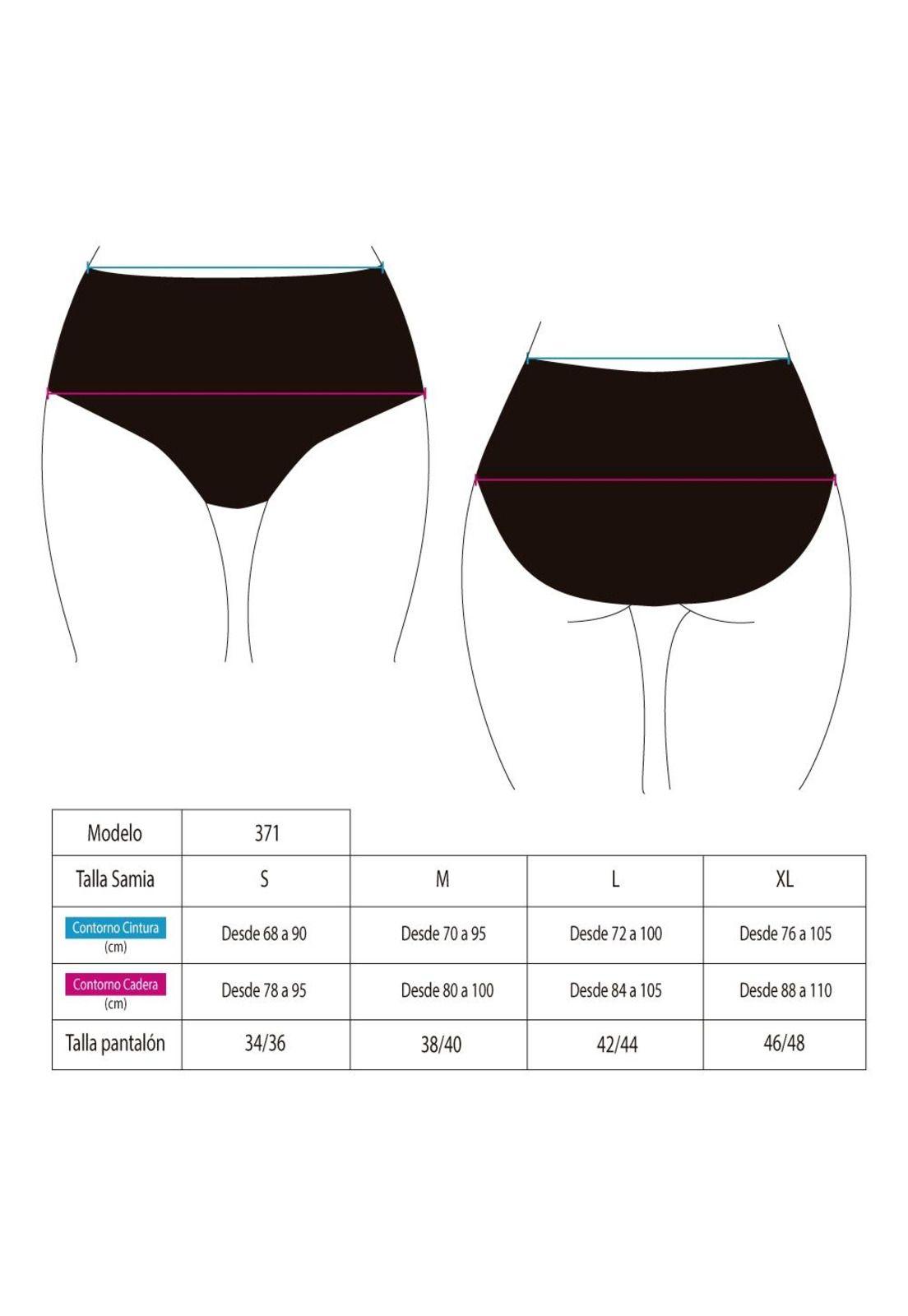 Bikini calzón tiro alto con abertura trasera color morado-3