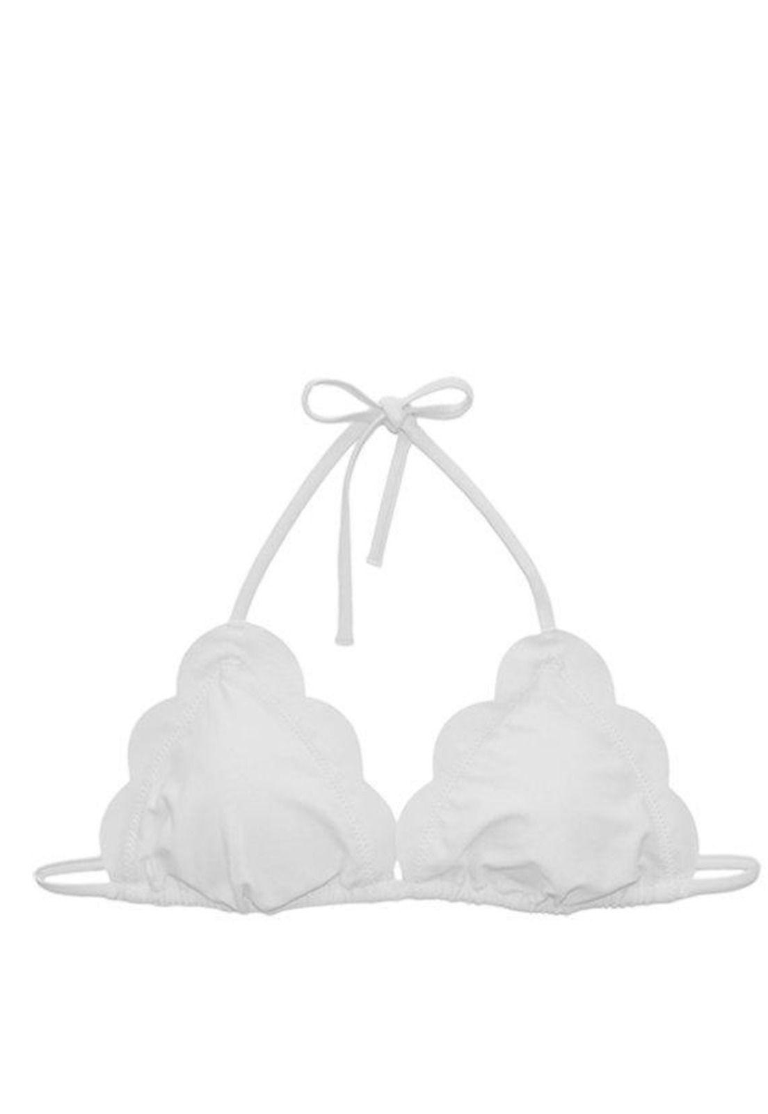 Bikini estilo triangulo con bordes ovalados color blanco-2