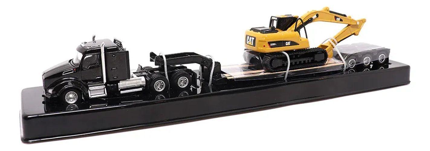 Camion Remolque Diecast Masters Kenworth 1 87 84420 Negro-1