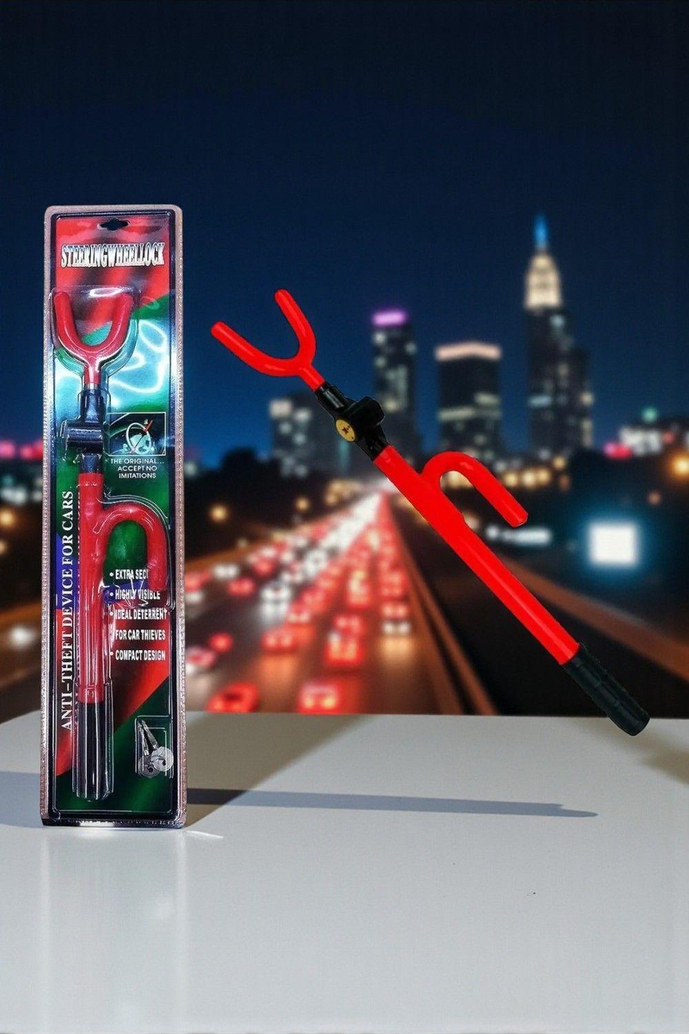 Tranca Seguridad Volante Traba De Dirección-1