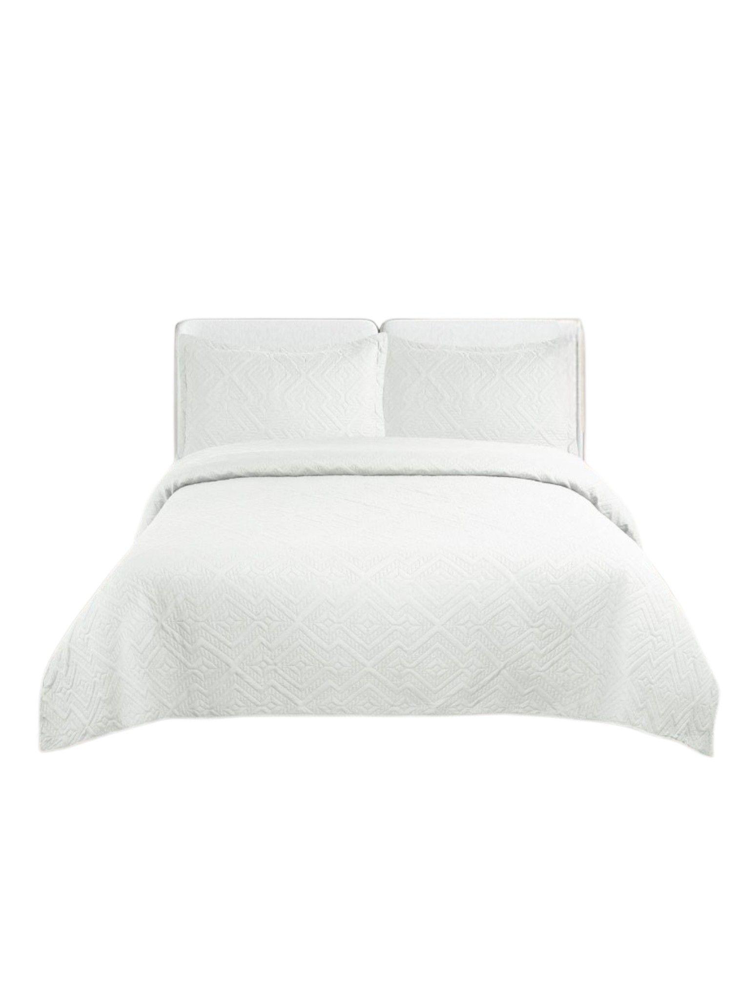 CUBRECAMA QUILT DE VERANO UNICOLOR TF KING 15-0