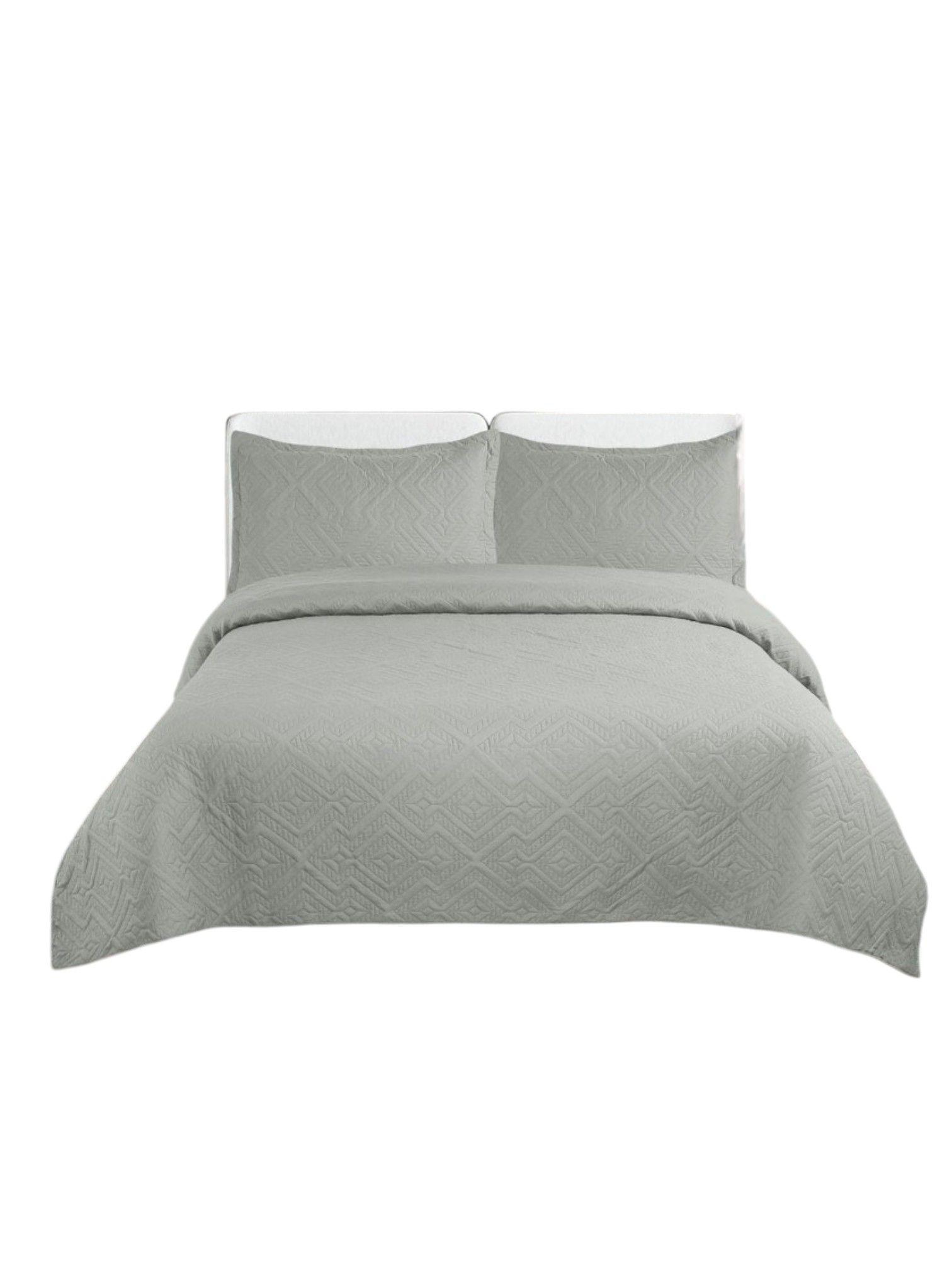 CUBRECAMA QUILT DE VERANO UNICOLOR TF KING 25-0