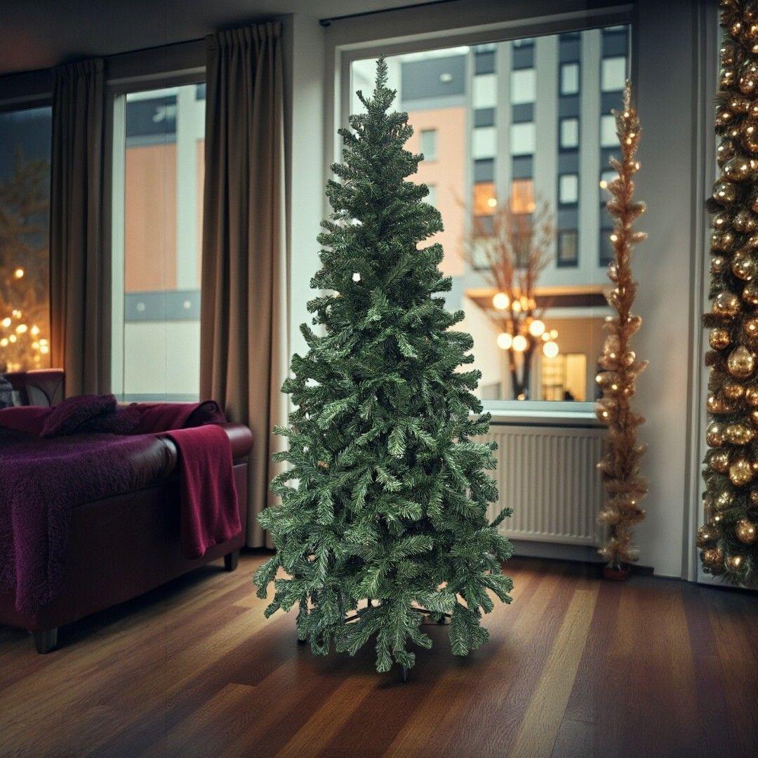 ARBOL DE NAVIDAD ARTIFICIAL DE PINO FRONDOSO 210CM SDS36-1