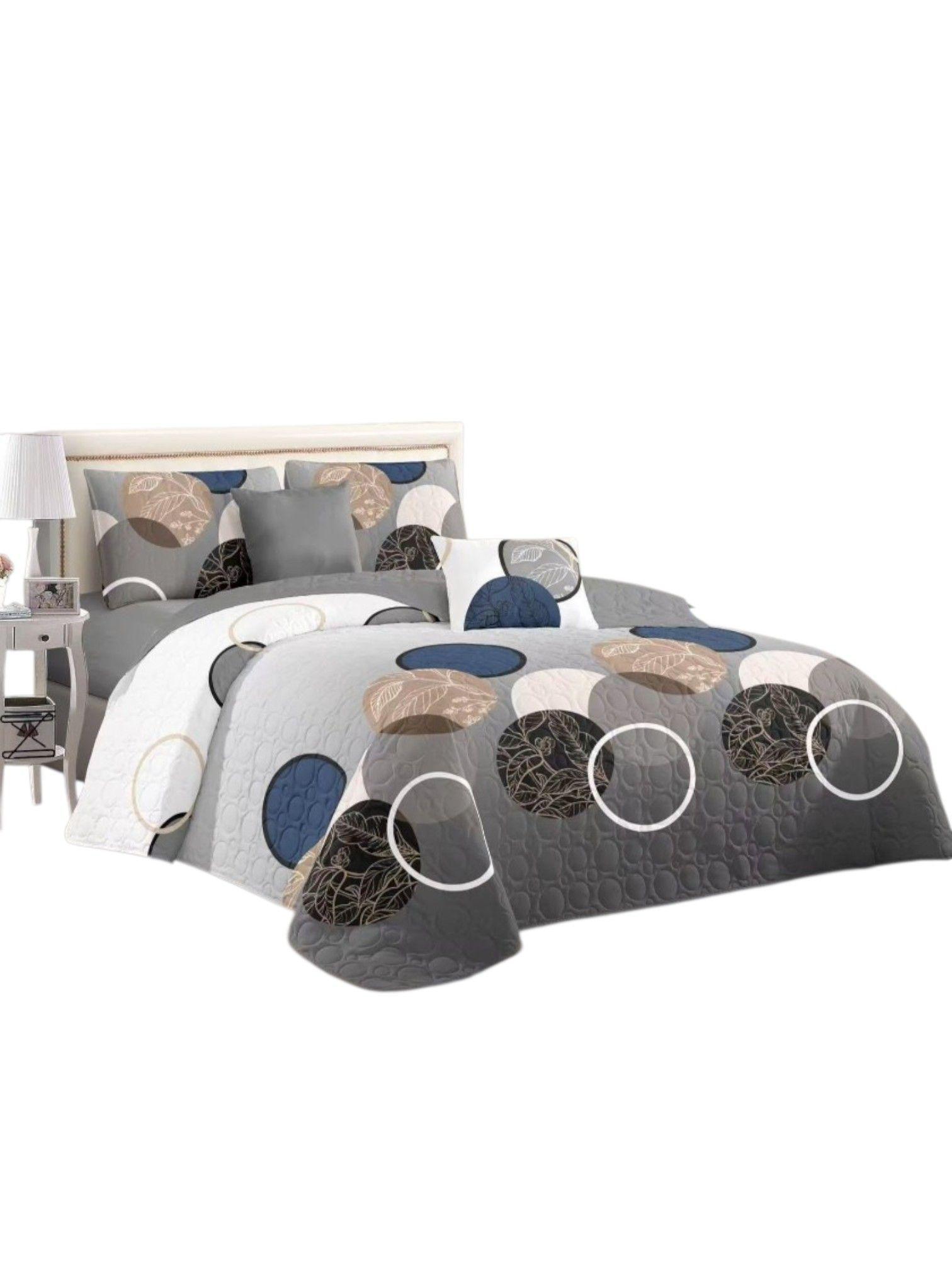 CUBRECAMA QUILT DE VERANO CON DISEÑO TF KING 11-0