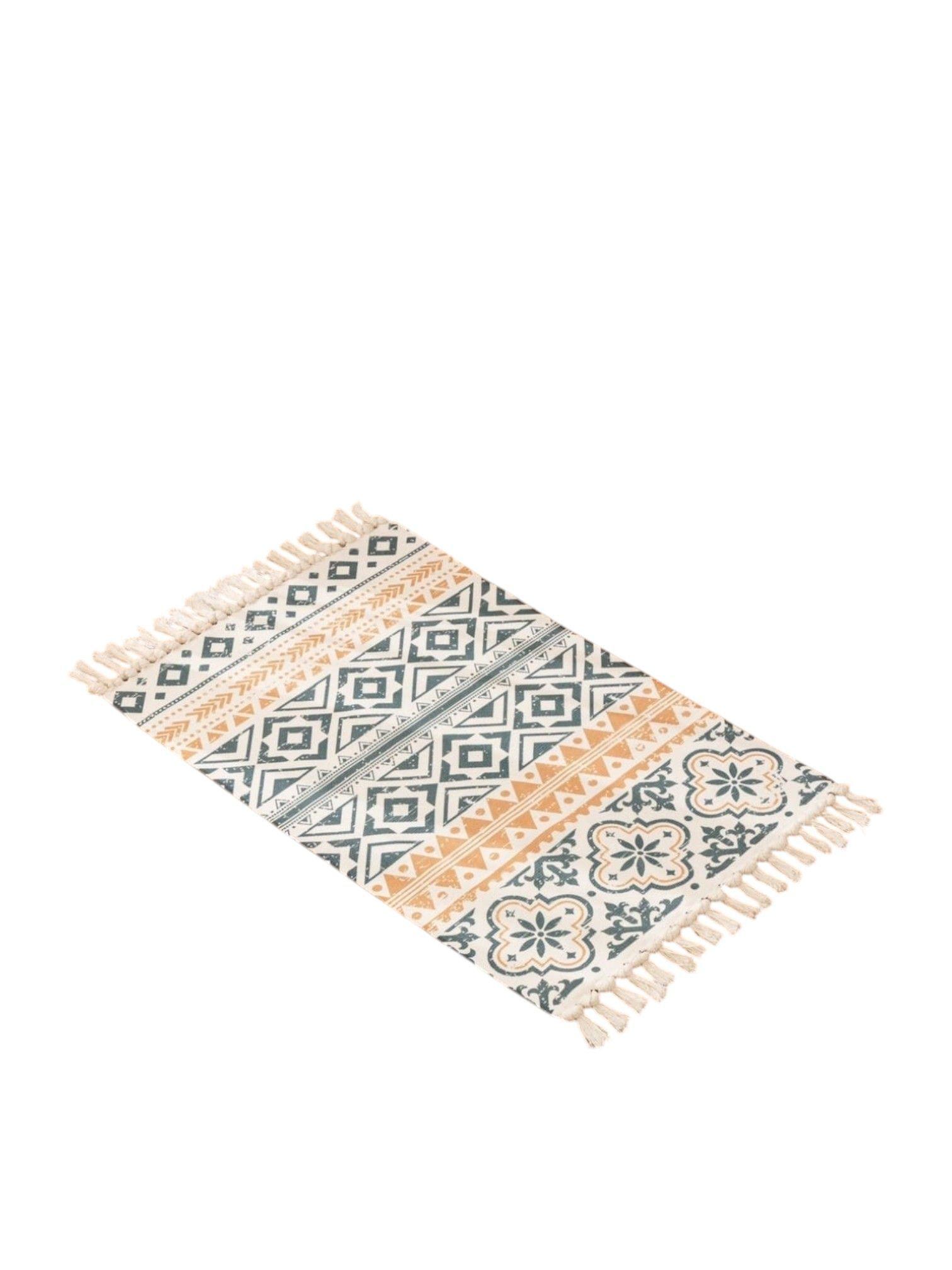 Alfombra de Estilo étnico para dormitorio o sala de estar 60×100-0