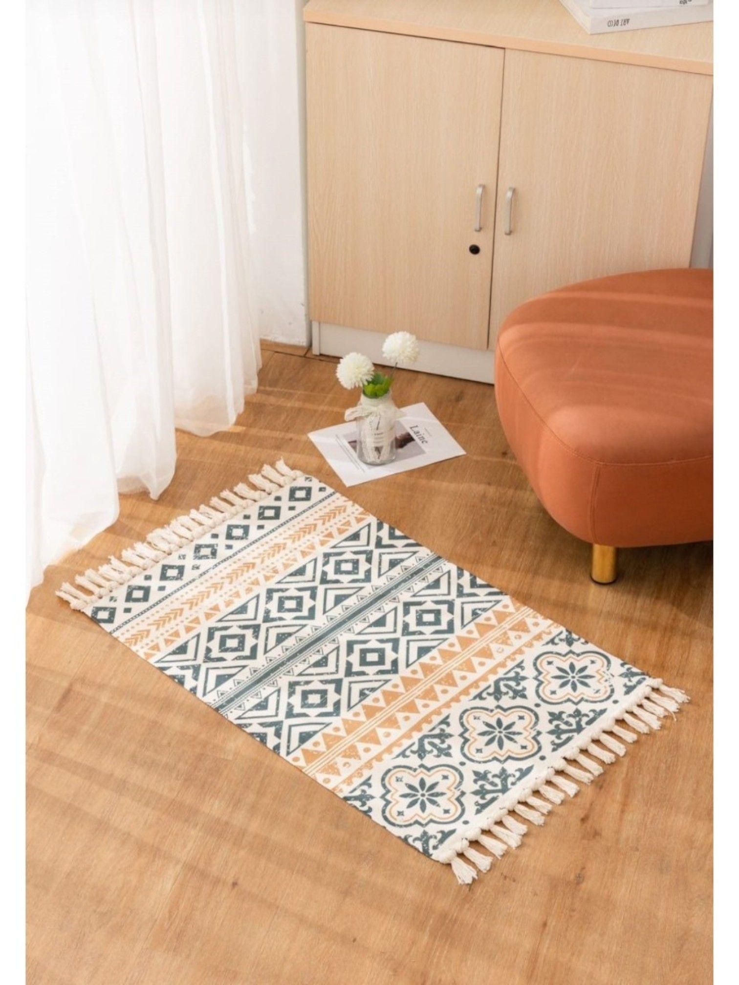 Alfombra de Estilo étnico para dormitorio o sala de estar 60×100-1