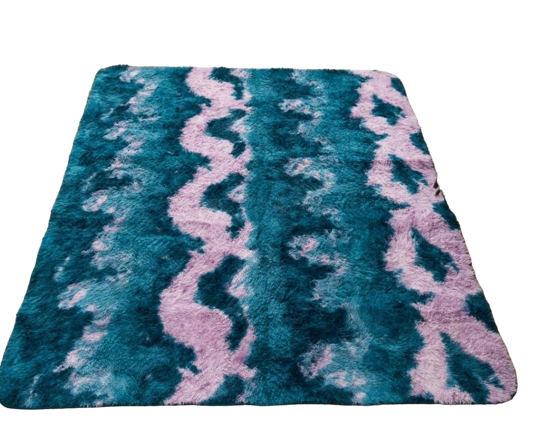 Alfombra Pelo Corto Grande Estilo Moderno 200x240cm-0