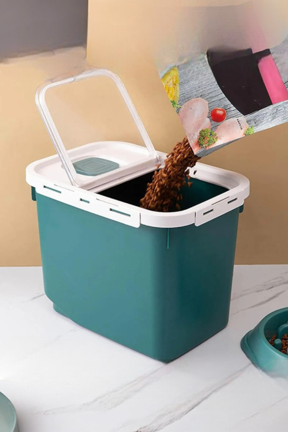 Contenedor De Alimentos Hermético Con Cuchara-2